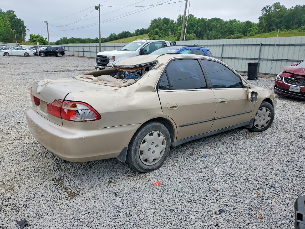 2000 Honda Accord Lx Tan vin: 1HGCG6659YA148220