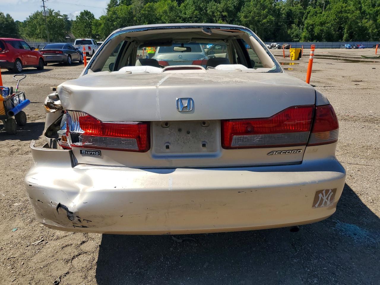 2001 Honda Accord Lx Золотой vin: 1HGCG665X1A076871