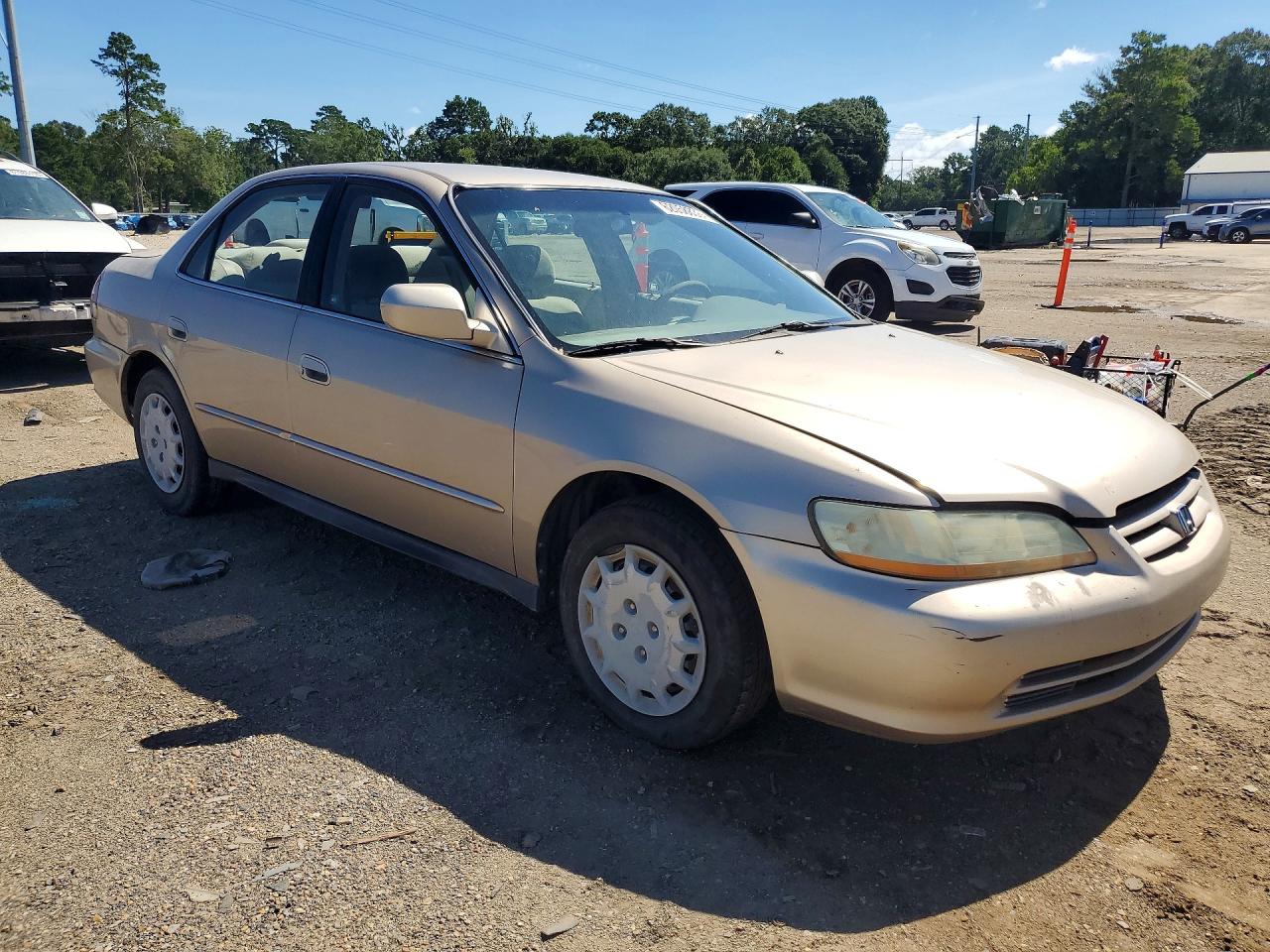 2001 Honda Accord Lx Золотой vin: 1HGCG665X1A076871