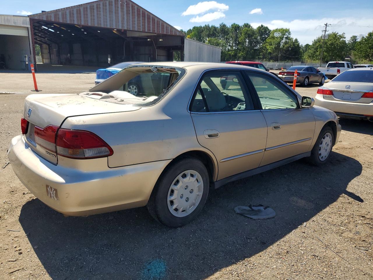 2001 Honda Accord Lx Золотой vin: 1HGCG665X1A076871