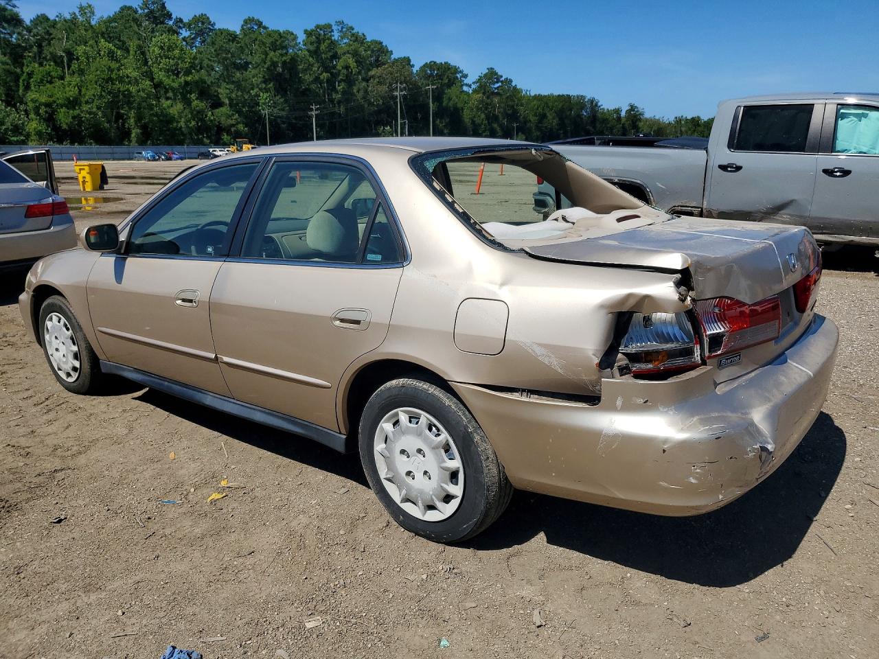 2001 Honda Accord Lx Золотой vin: 1HGCG665X1A076871