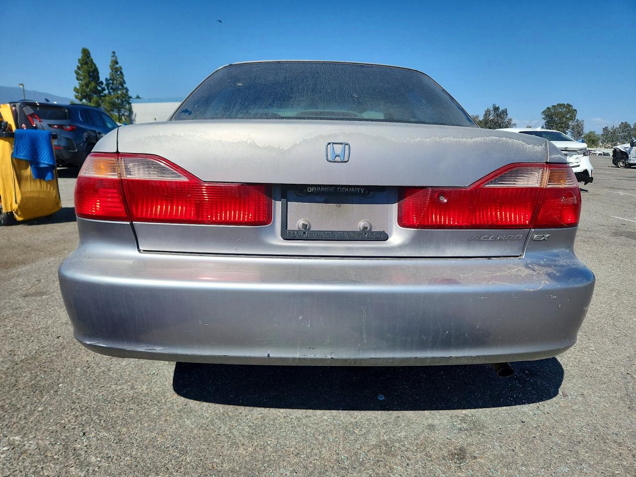 2000 Honda Accord Ex Silver vin: 1HGCG6672YA077587
