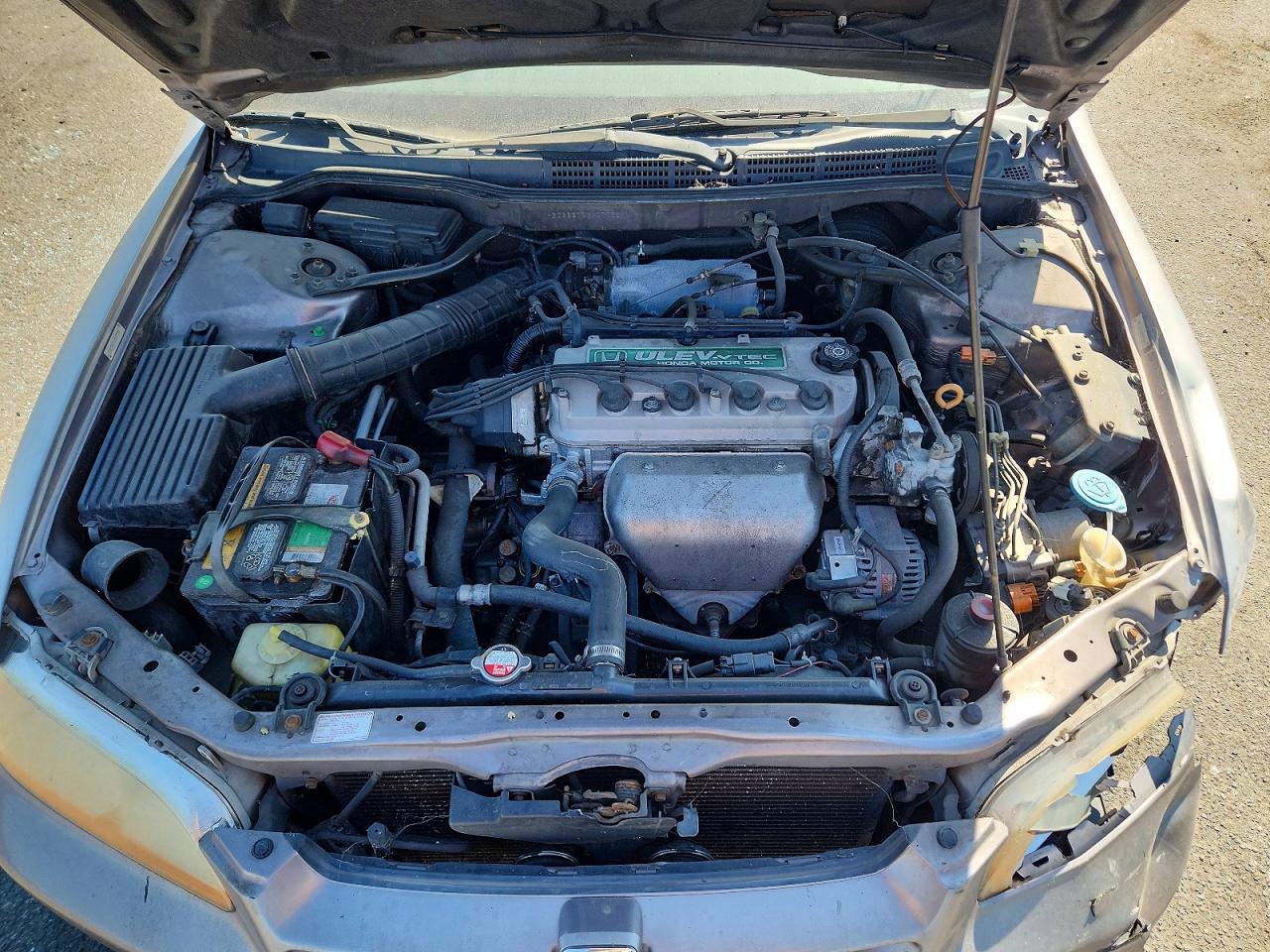 2000 Honda Accord Ex Silver vin: 1HGCG6672YA077587