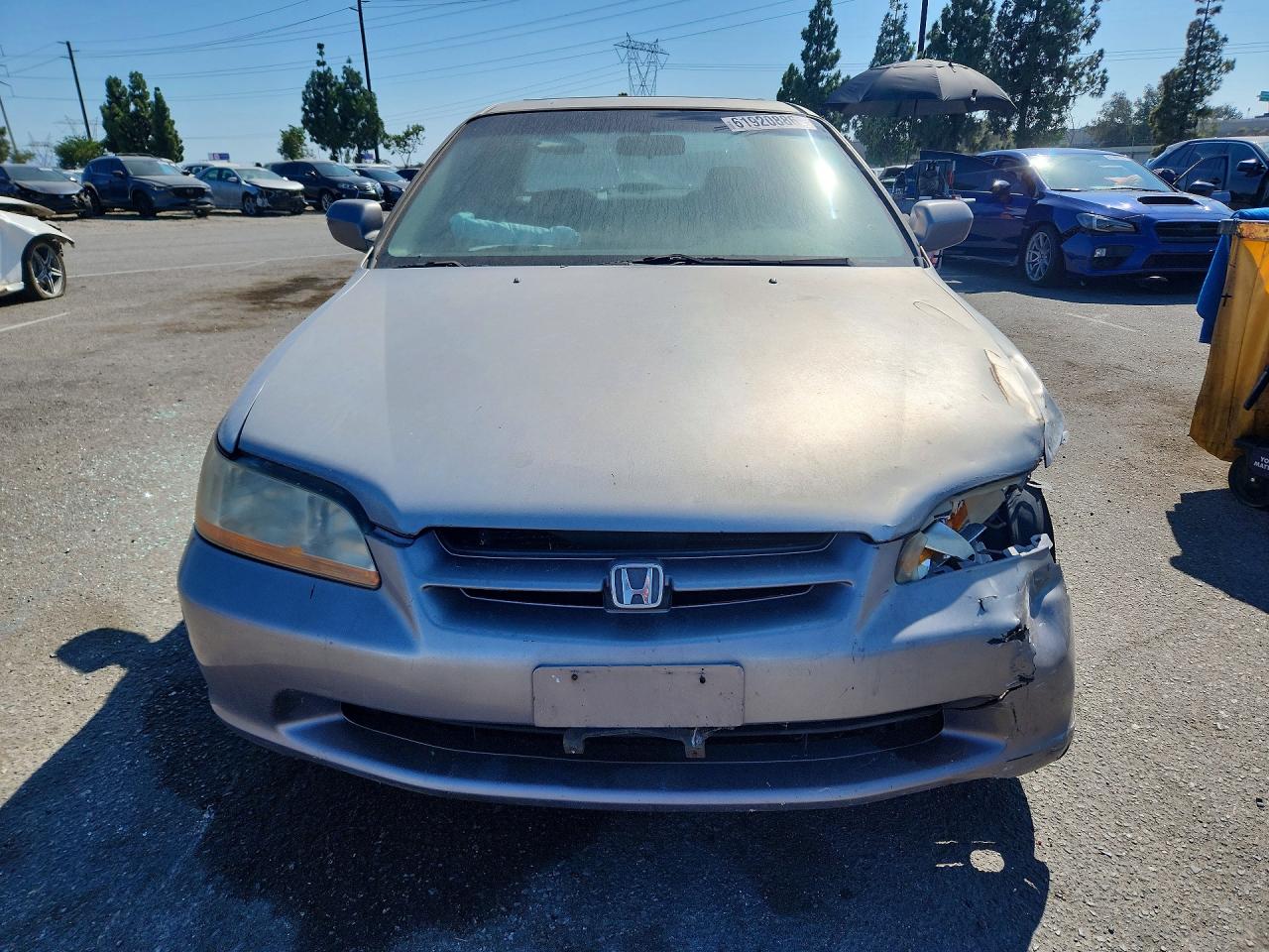 2000 Honda Accord Ex Silver vin: 1HGCG6672YA077587