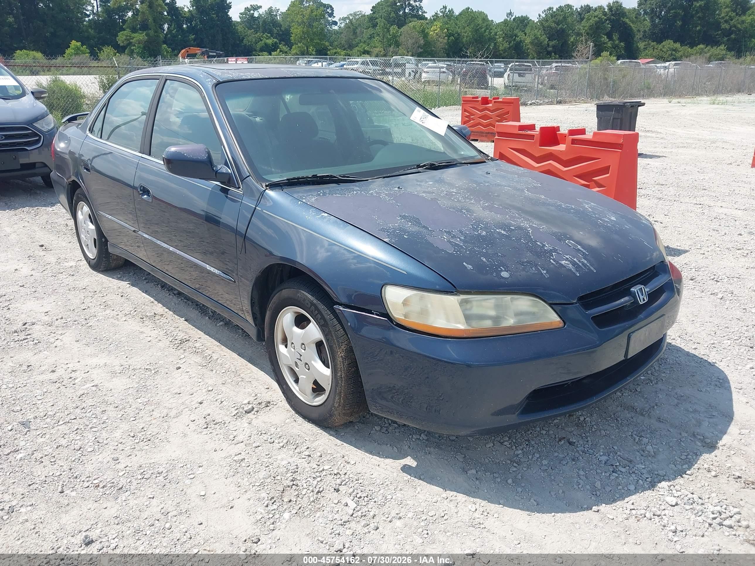 2000 Honda Accord 2.3 Ex Blue vin: 1HGCG6674YA021084