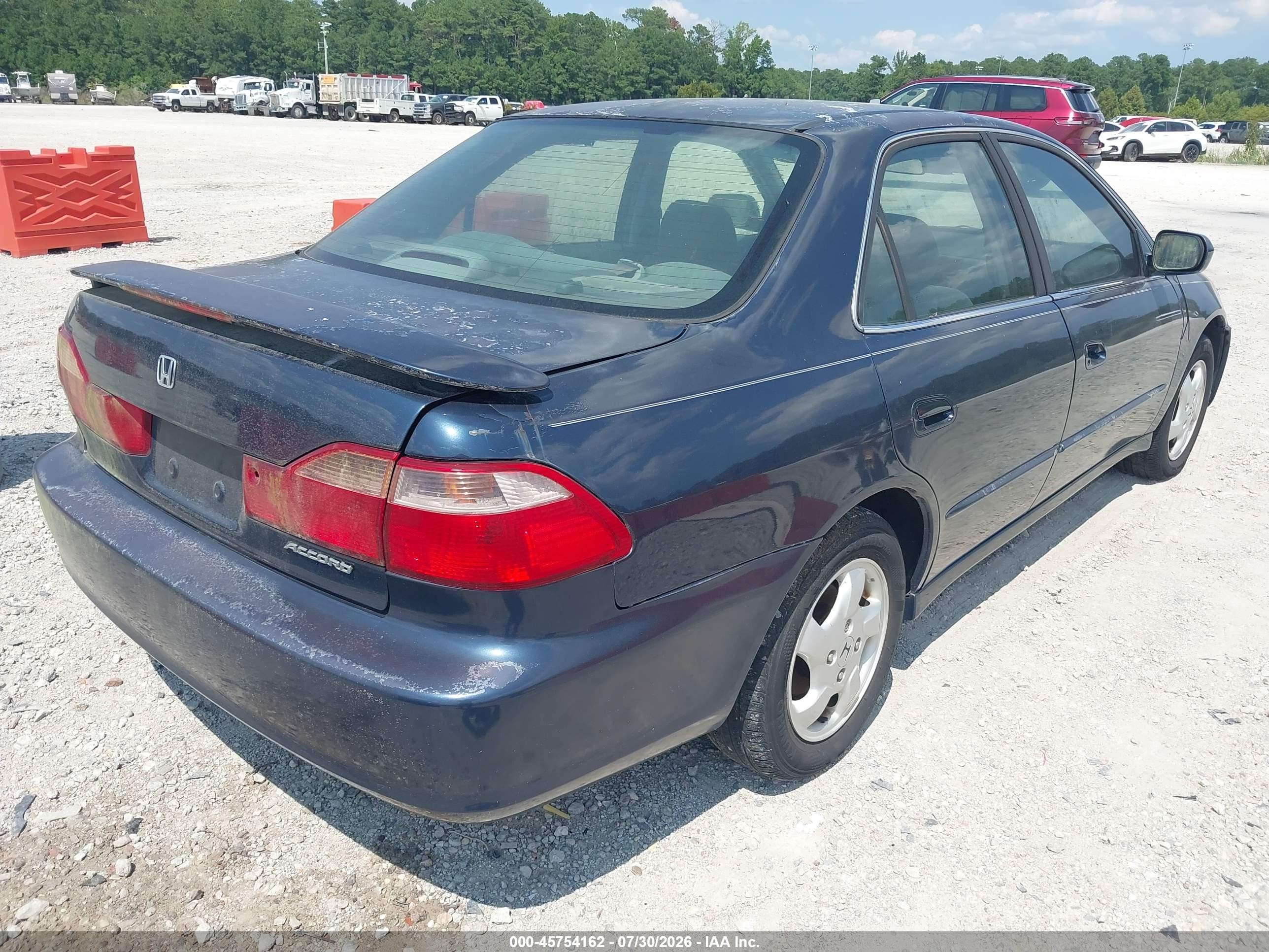 2000 Honda Accord 2.3 Ex Blue vin: 1HGCG6674YA021084