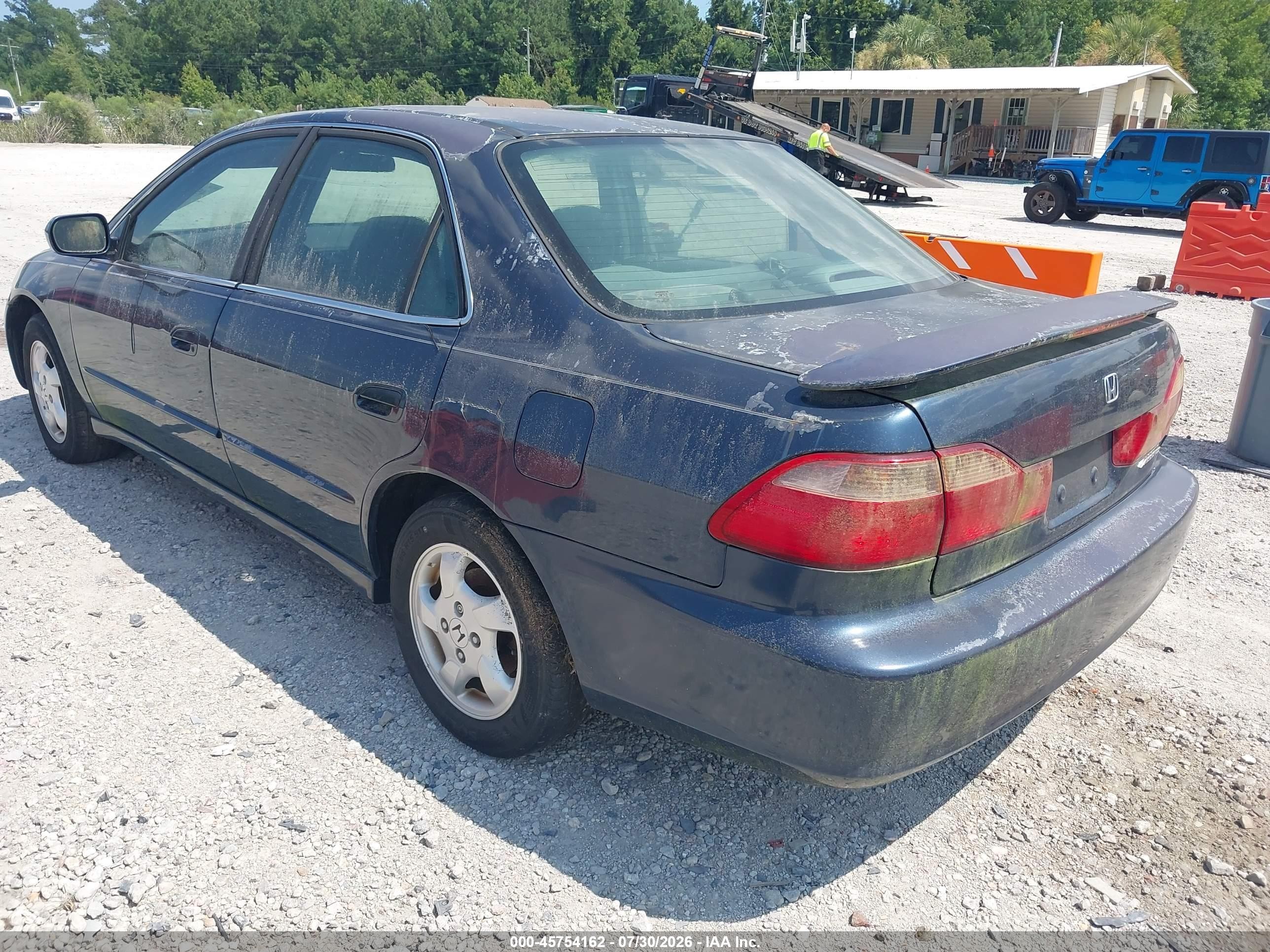 2000 Honda Accord 2.3 Ex Blue vin: 1HGCG6674YA021084