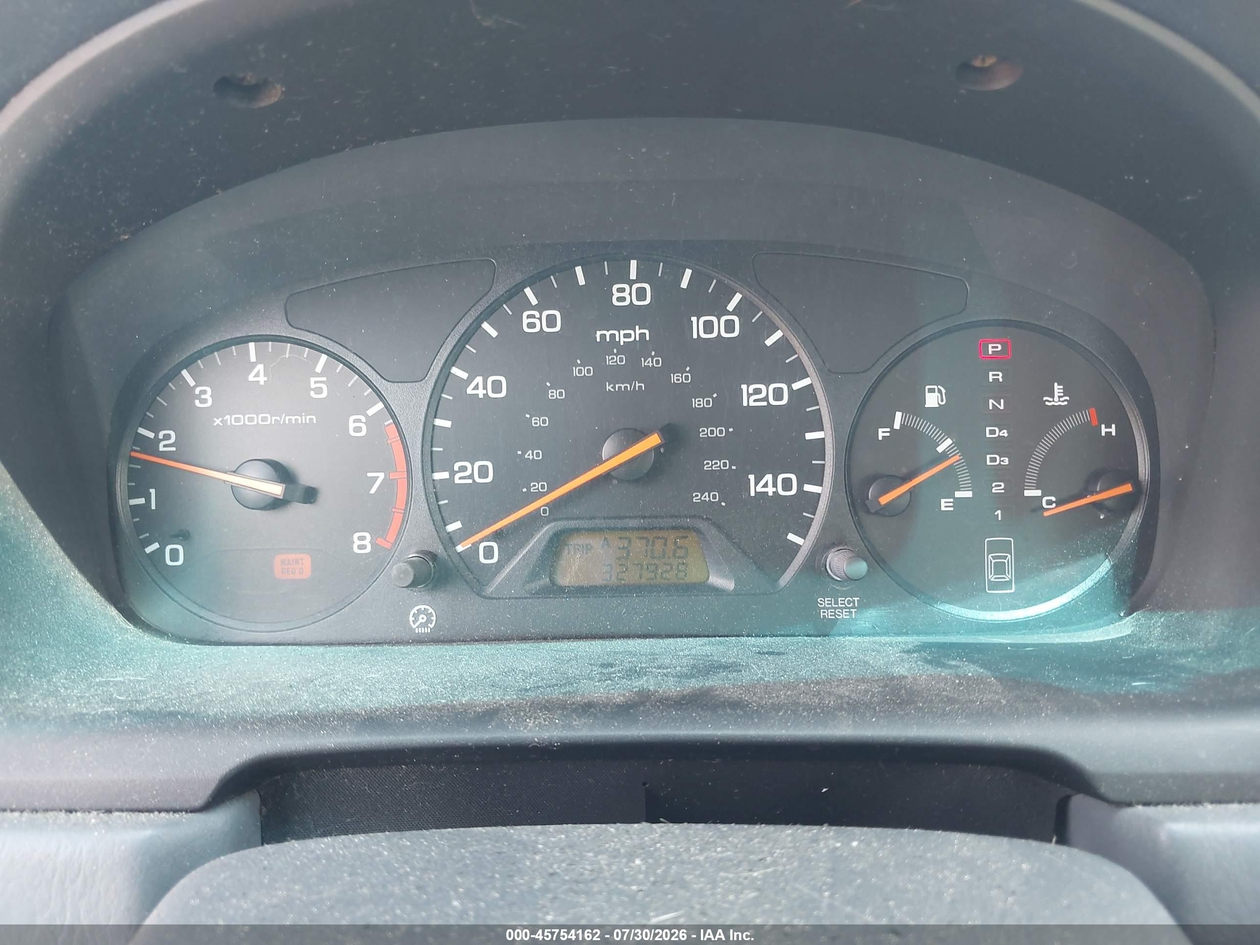 2000 Honda Accord 2.3 Ex Blue vin: 1HGCG6674YA021084
