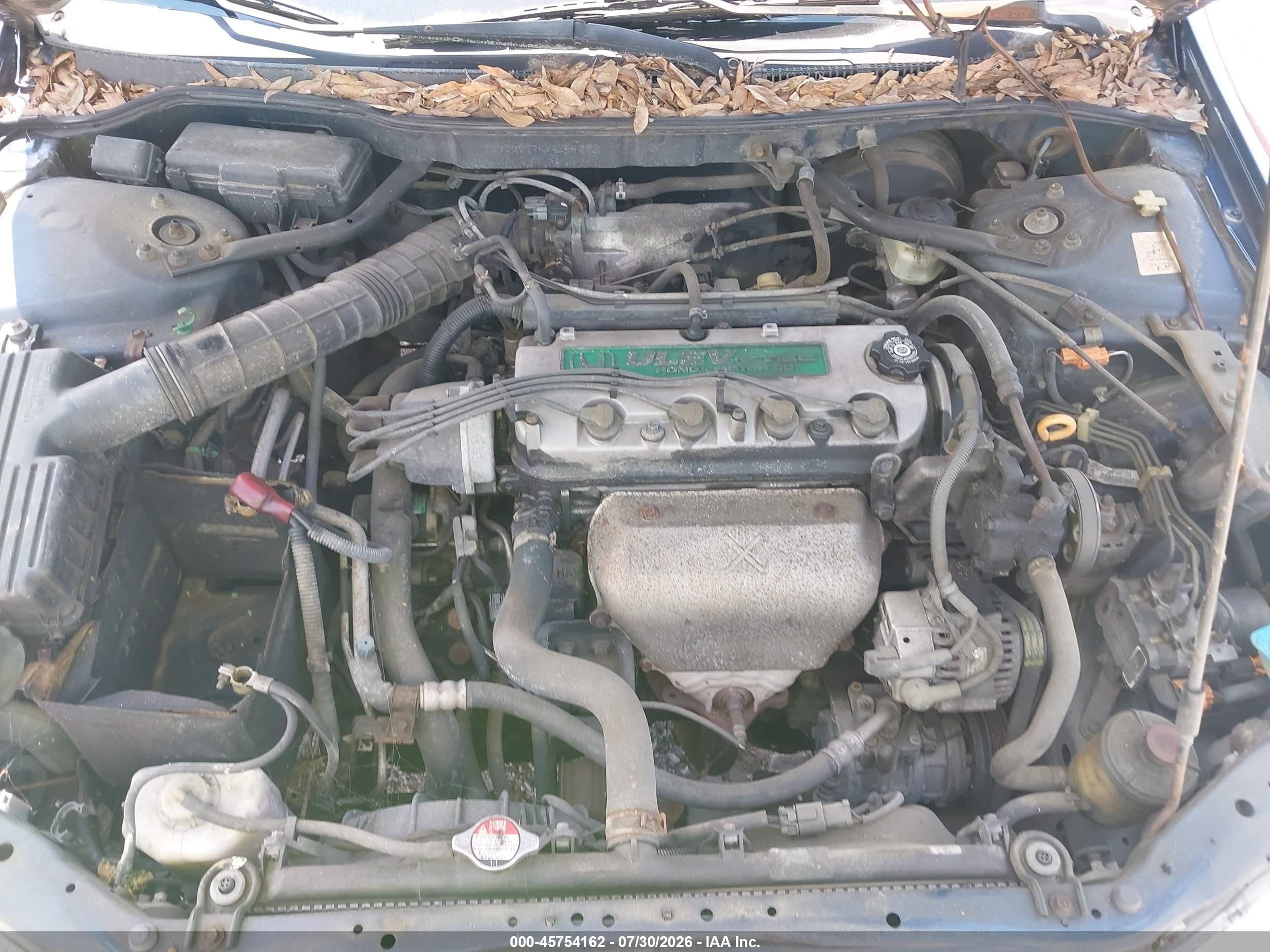 2000 Honda Accord 2.3 Ex Blue vin: 1HGCG6674YA021084