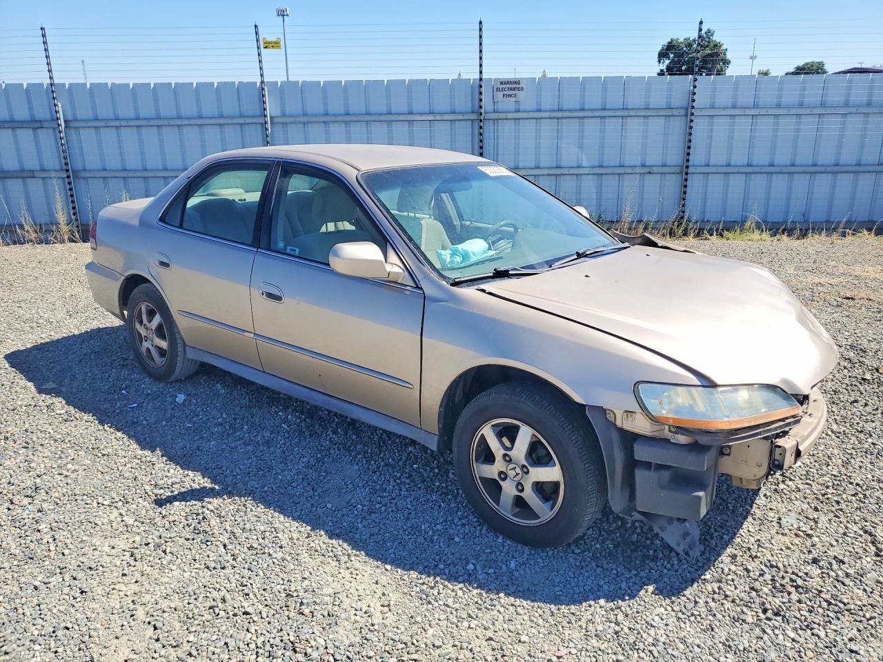 2002 Honda Accord Lx Tan vin: 1HGCG66752A091250