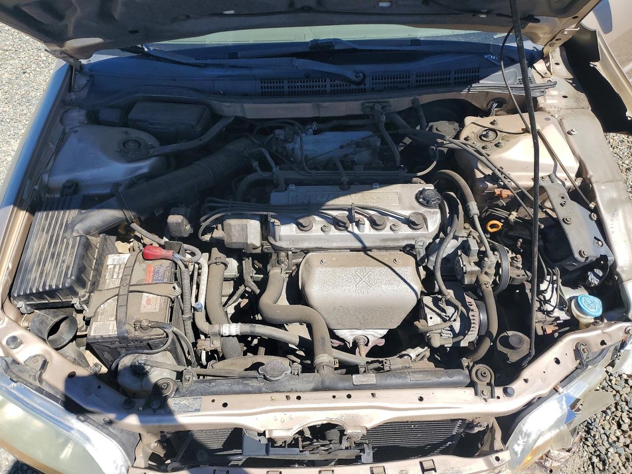 2002 Honda Accord Lx Tan vin: 1HGCG66752A091250