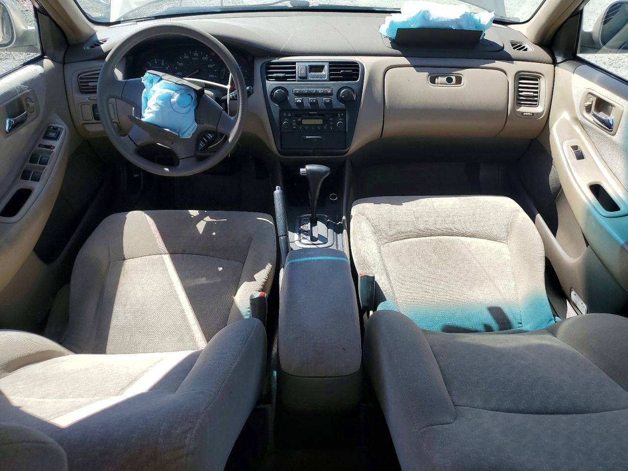 2002 Honda Accord Lx Tan vin: 1HGCG66752A091250