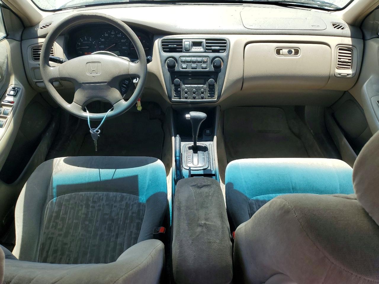 1998 Honda Accord Ex Silver vin: 1HGCG6676WA105873