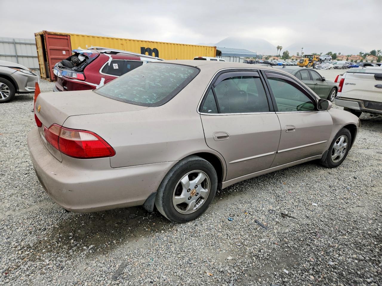 1998 Honda Accord Ex Tan vin: 1HGCG6677WA113416