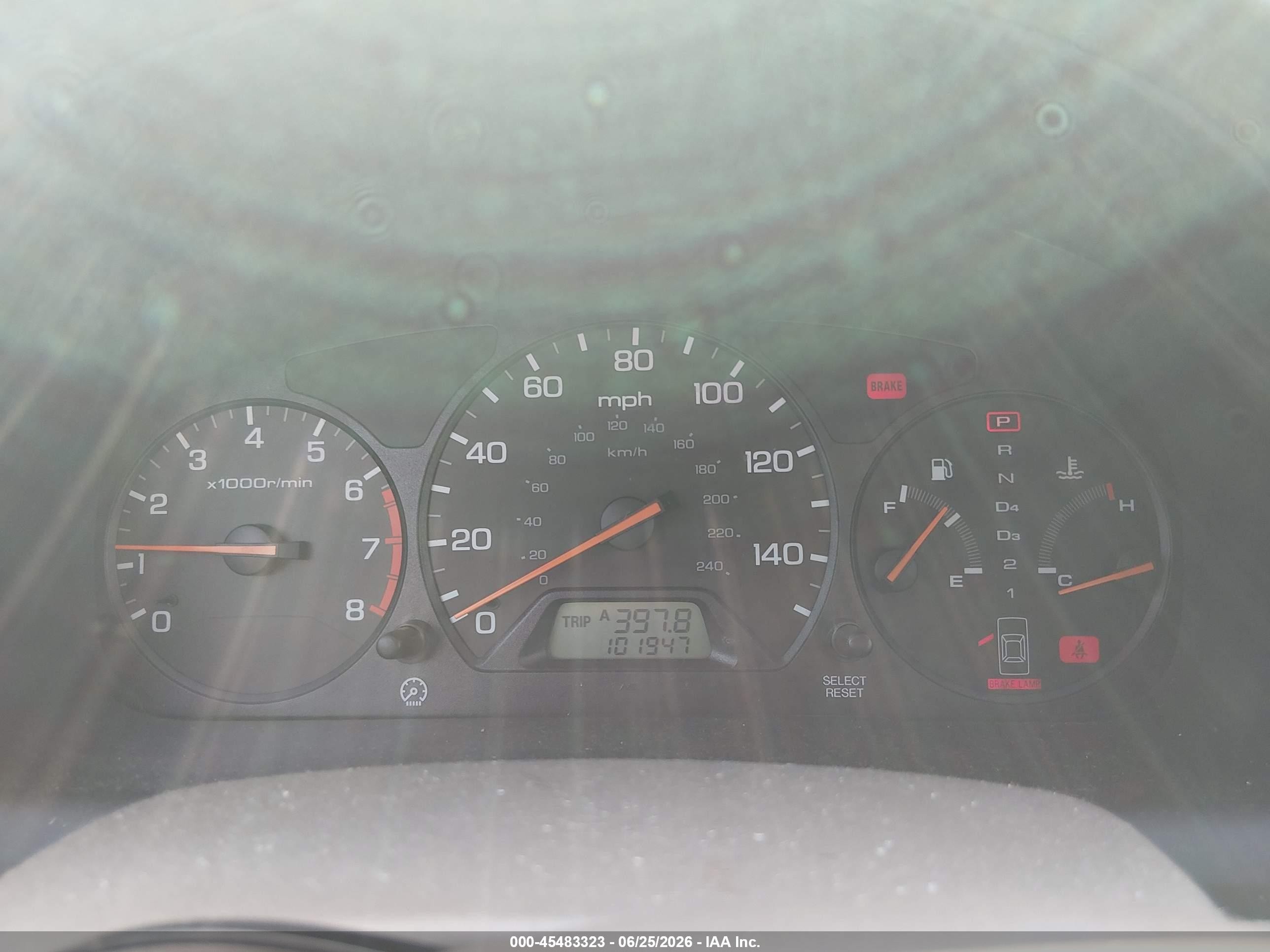 2000 Honda Accord 2.3 Ex Gold vin: 1HGCG6677YA094868