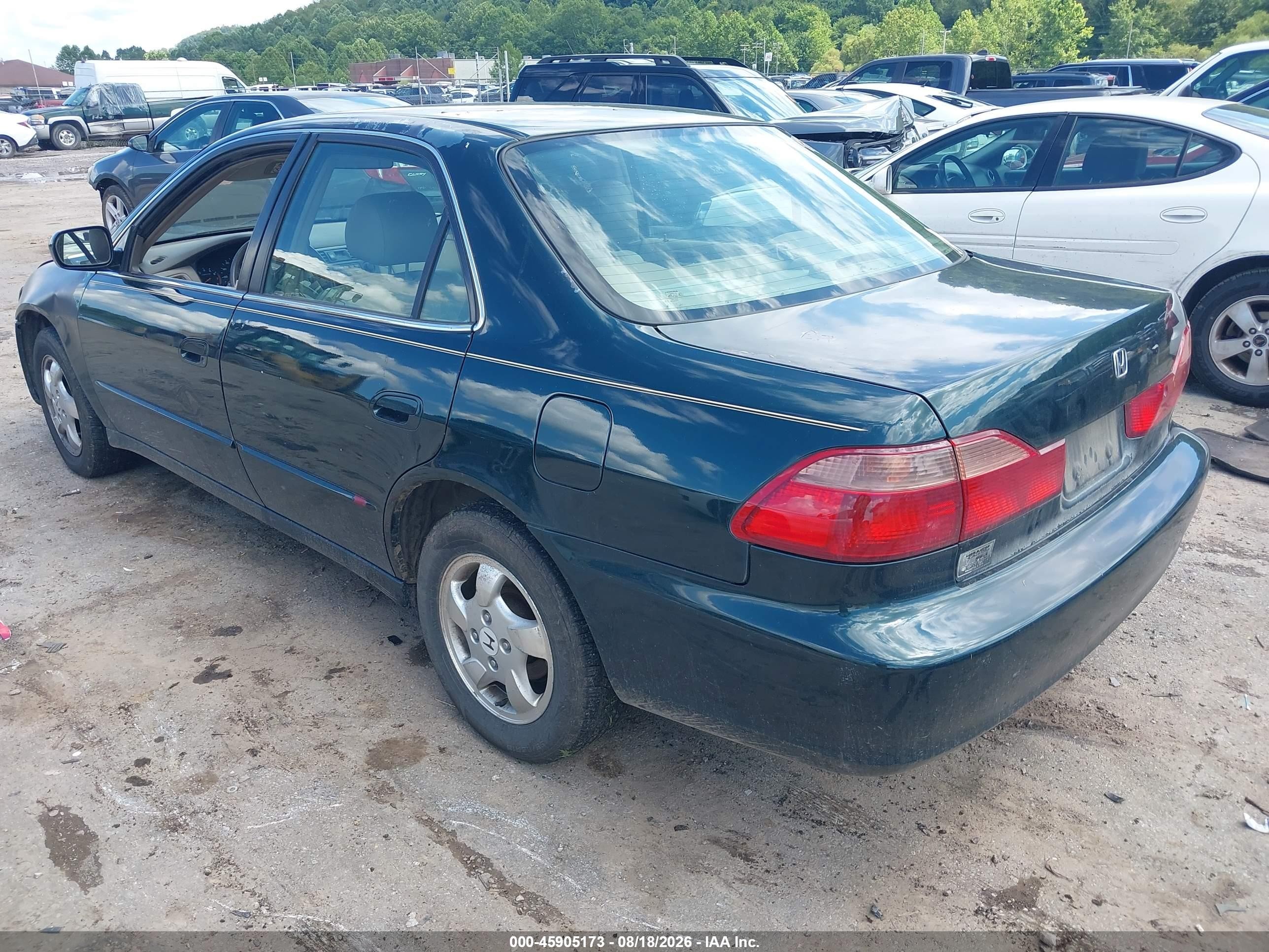 1999 Honda Accord Ex Зеленый vin: 1HGCG6679XA156723