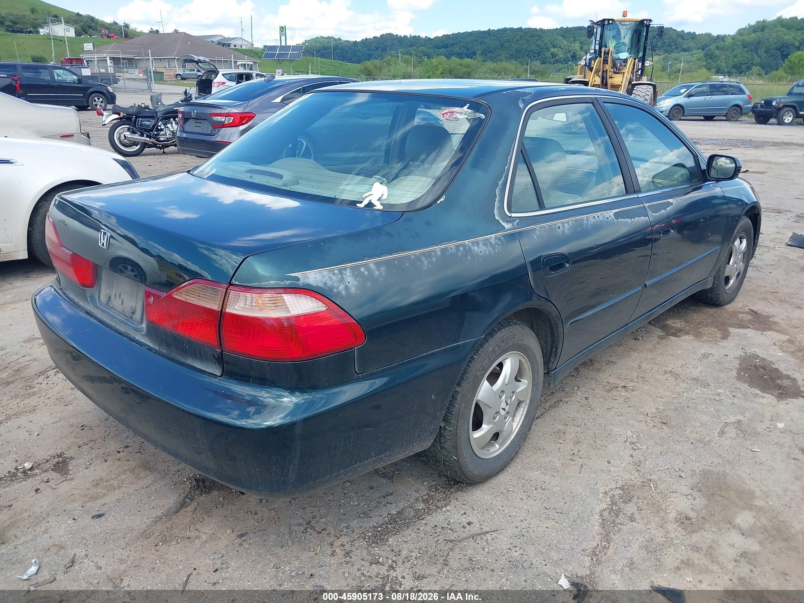 1999 Honda Accord Ex Зеленый vin: 1HGCG6679XA156723