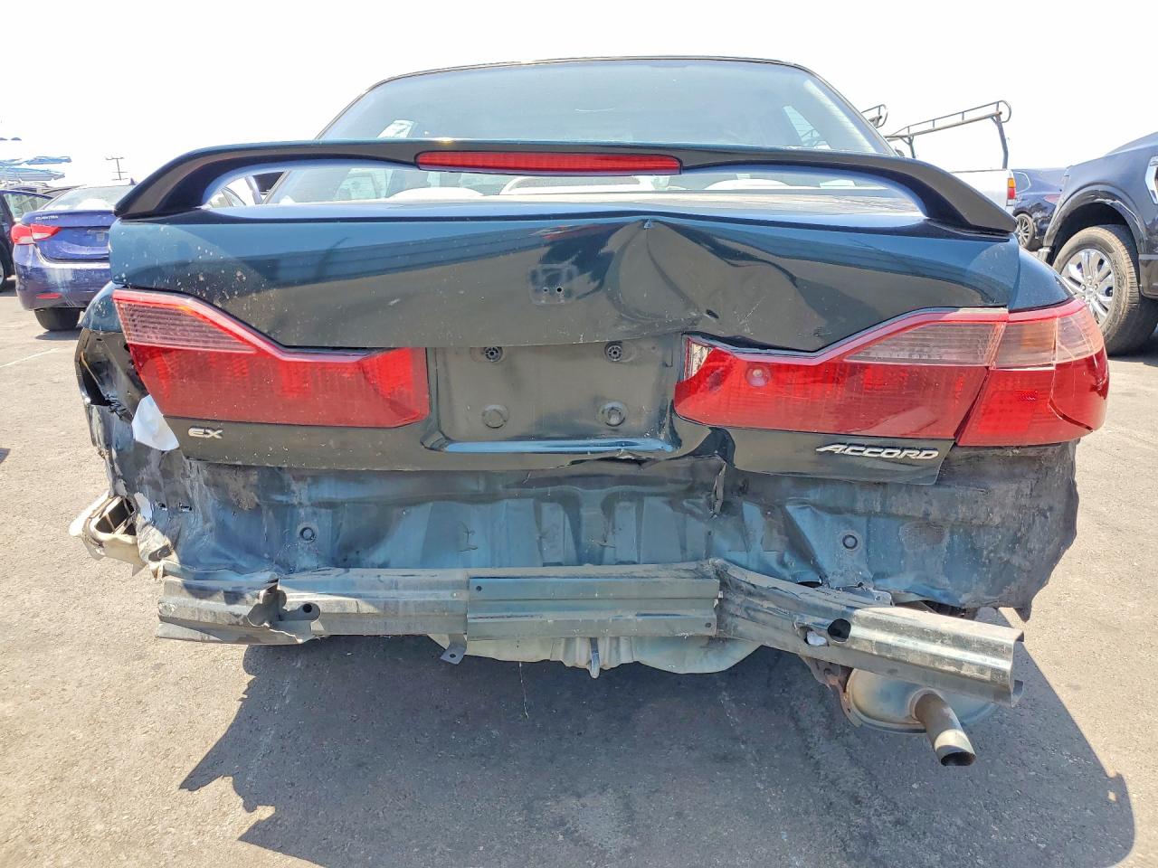 1998 Honda Accord Ex Green vin: 1HGCG667XWA267120