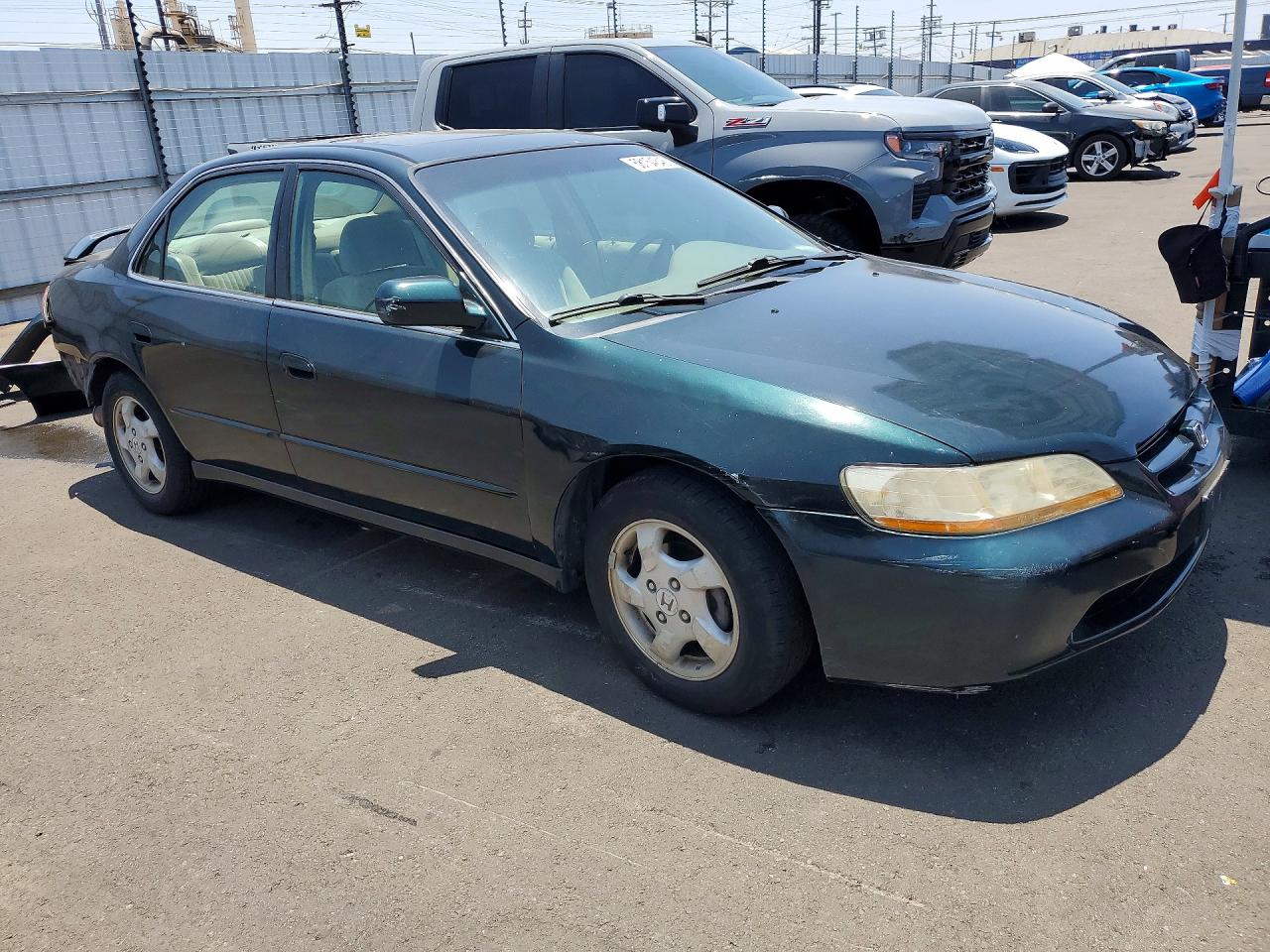 1998 Honda Accord Ex Green vin: 1HGCG667XWA267120