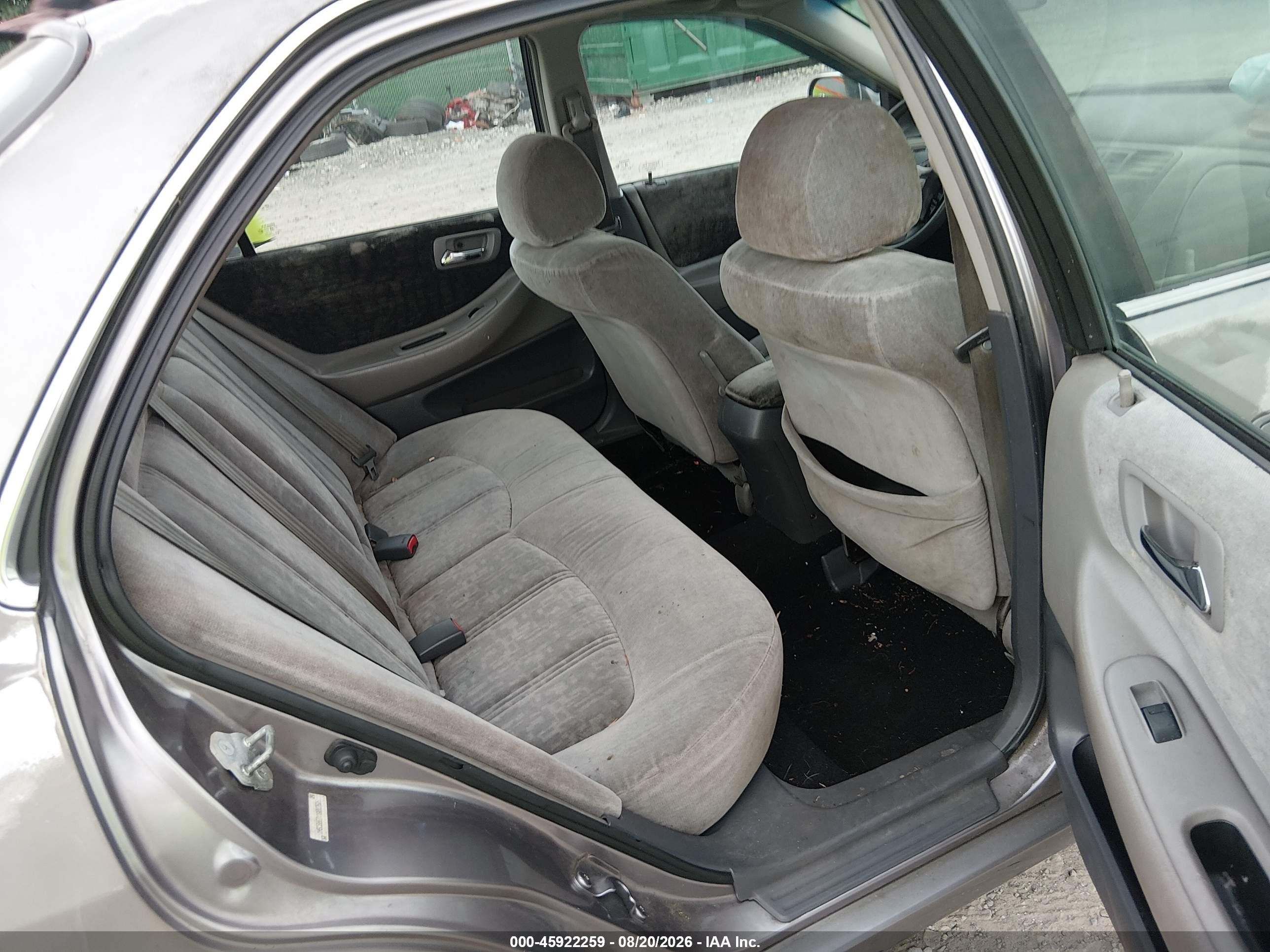 2000 Honda Accord 2.3 Ex Gray vin: 1HGCG667XYA007626