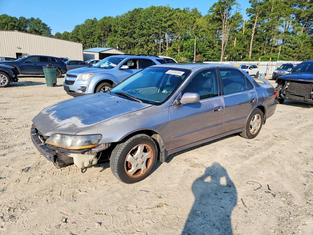 2000 Honda Accord Ex Tan vin: 1HGCG6680YA093523