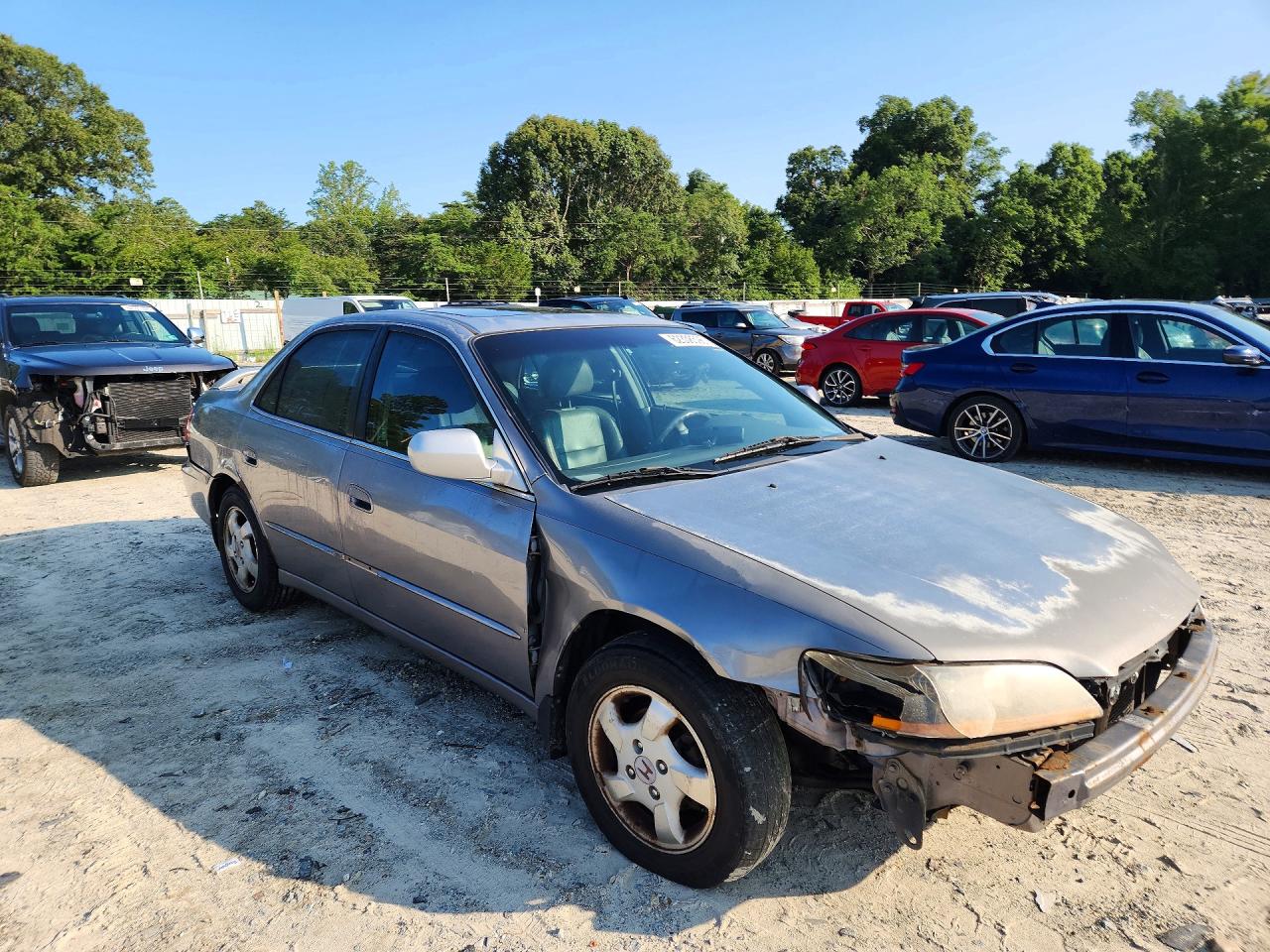 2000 Honda Accord Ex Tan vin: 1HGCG6680YA093523