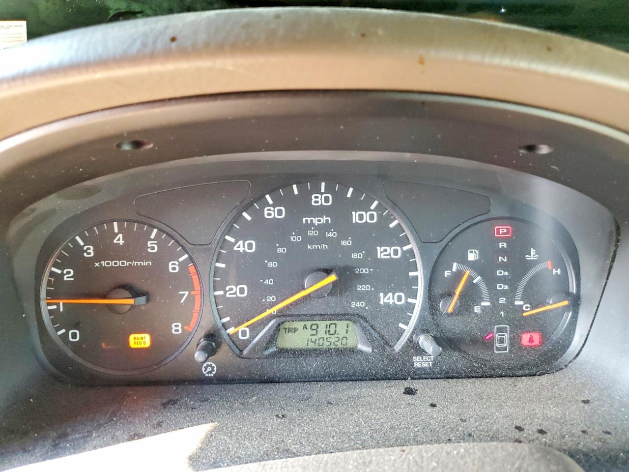 2001 Honda Accord Ex Золотой vin: 1HGCG66821A007392