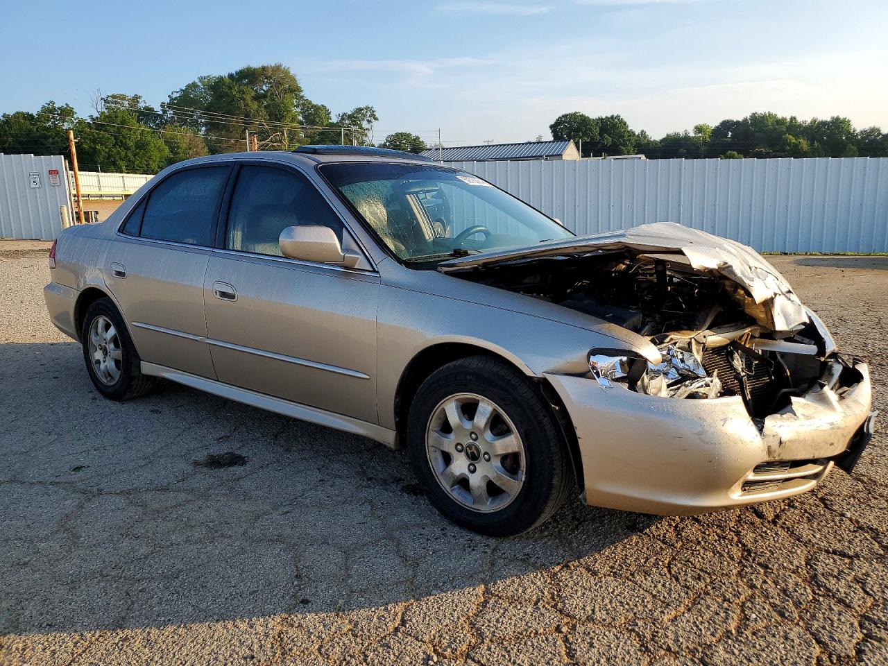 2001 Honda Accord Ex Золотой vin: 1HGCG66821A007392