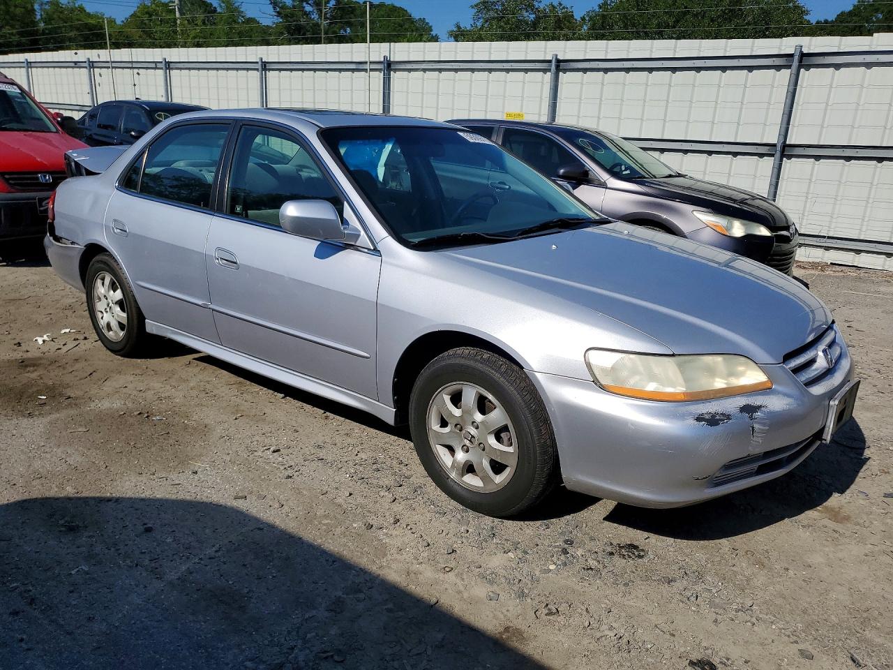 2001 Honda Accord Ex Silver vin: 1HGCG66821A012950