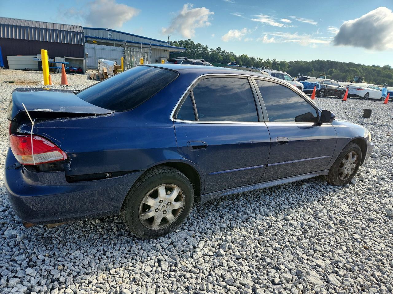 2002 Honda Accord Ex Синий vin: 1HGCG66822A034304