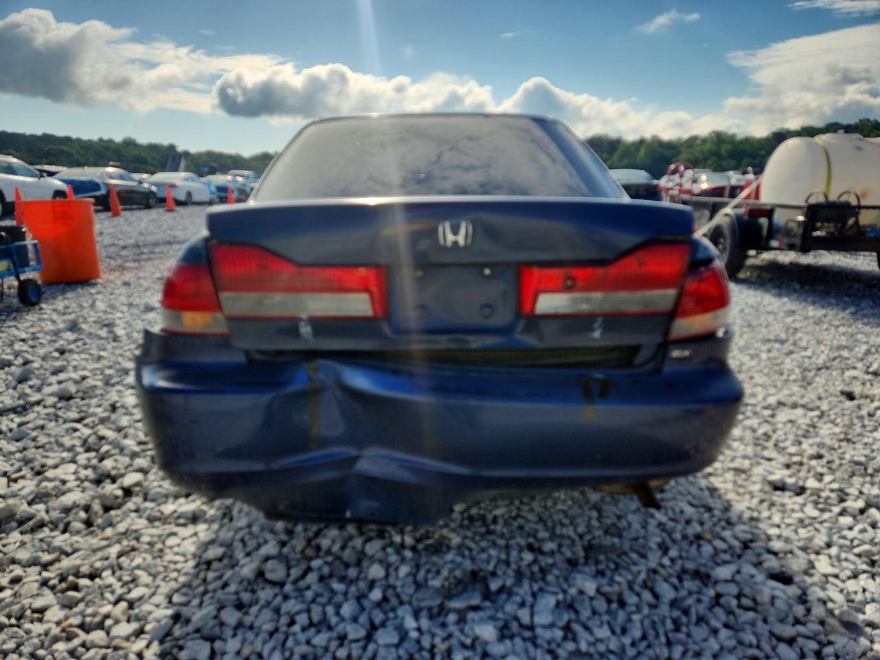 2002 Honda Accord Ex Синий vin: 1HGCG66822A034304