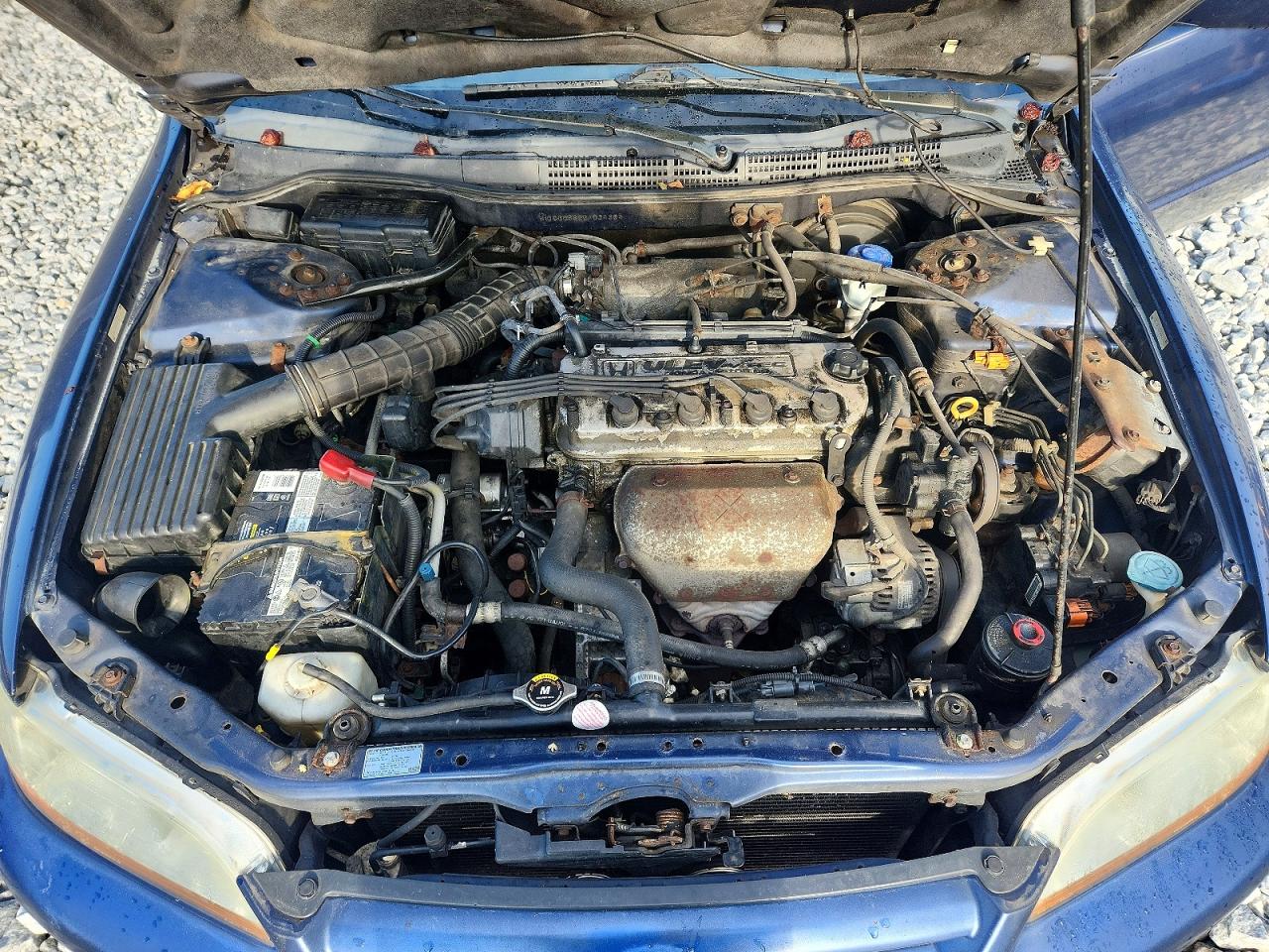 2002 Honda Accord Ex Синий vin: 1HGCG66822A034304