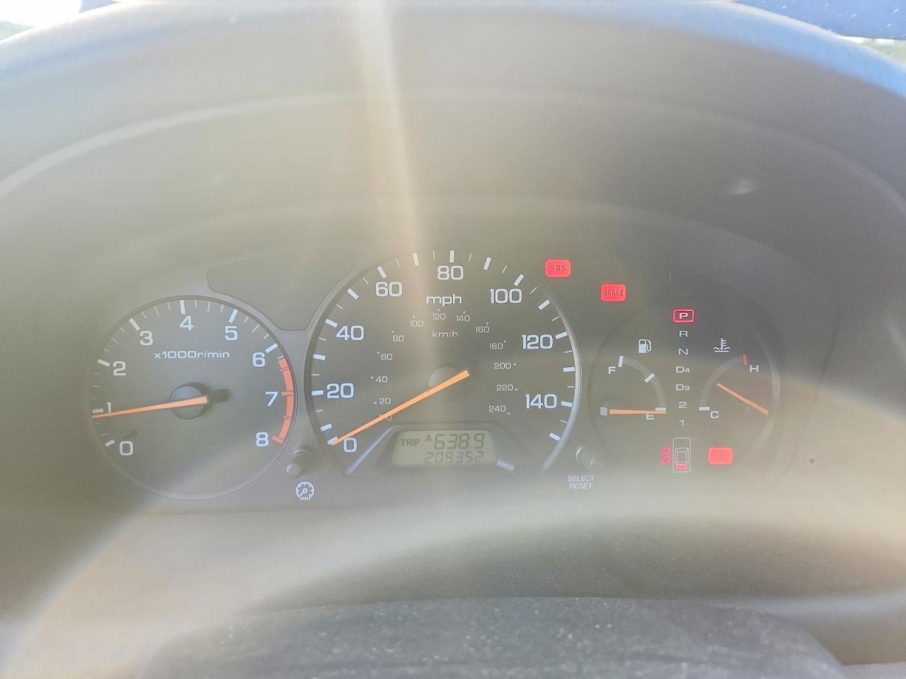 2002 Honda Accord Ex Синий vin: 1HGCG66822A034304
