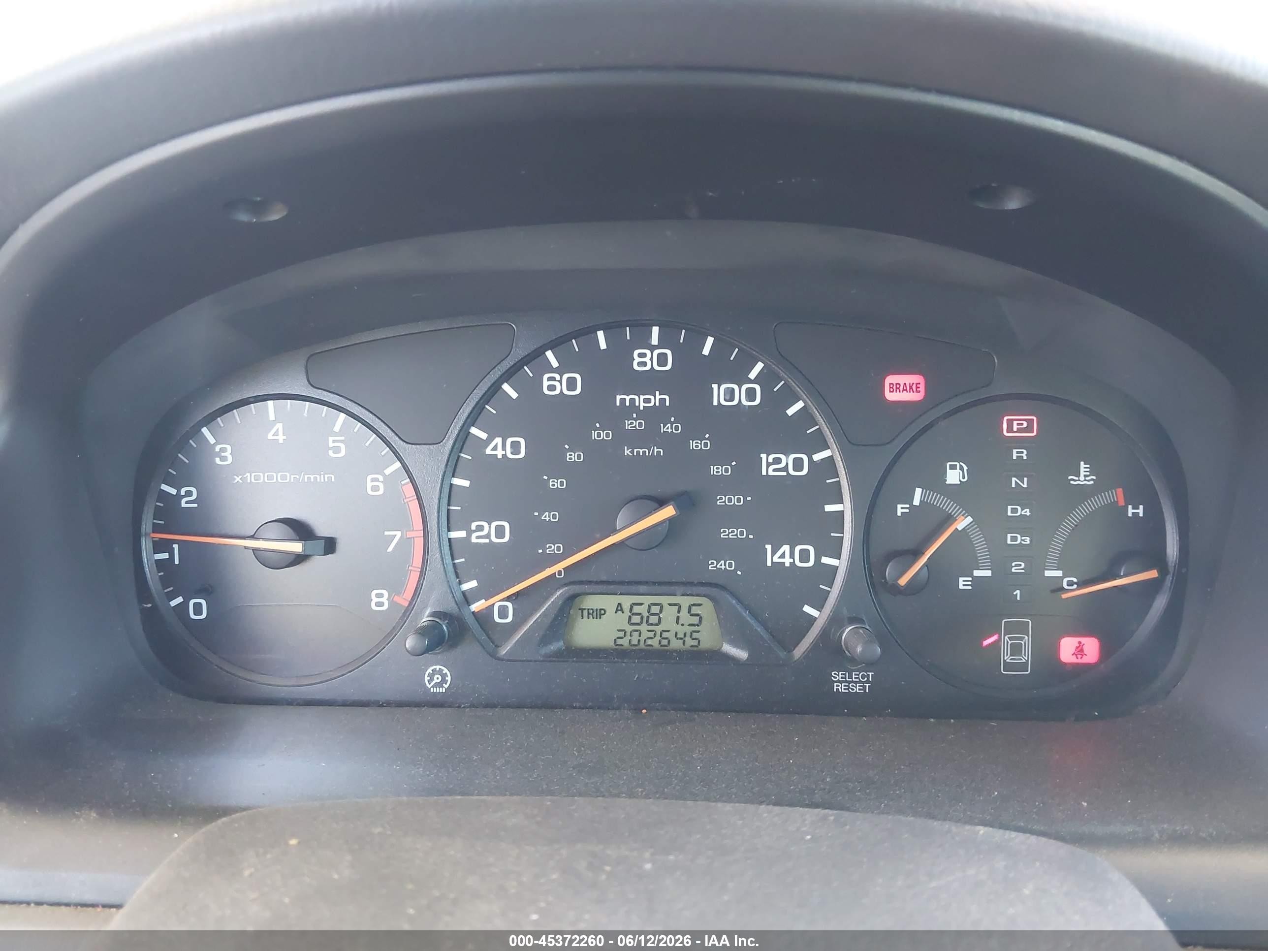 2002 Honda Accord 2.3 Ex/2.3 Se Black vin: 1HGCG66822A071286