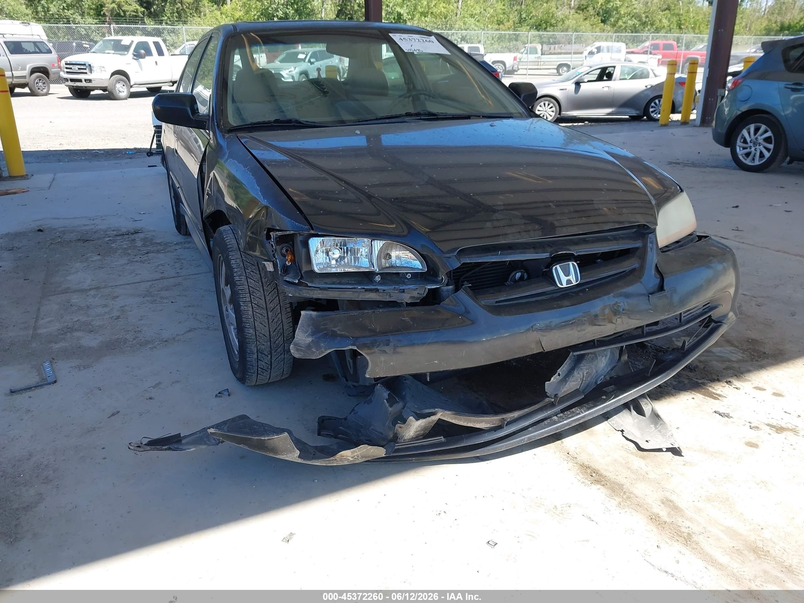 2002 Honda Accord 2.3 Ex/2.3 Se Black vin: 1HGCG66822A071286