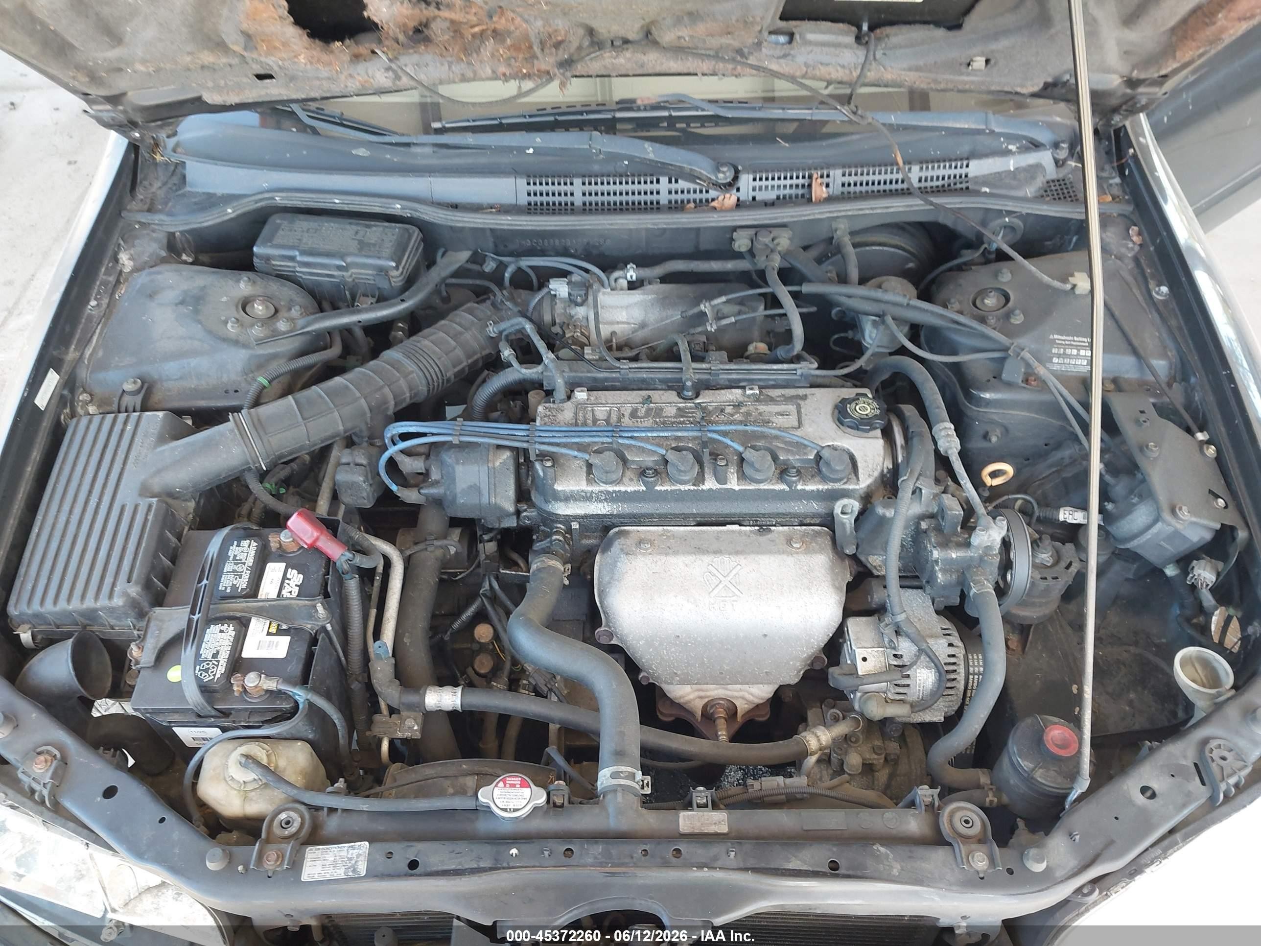 2002 Honda Accord 2.3 Ex/2.3 Se Black vin: 1HGCG66822A071286
