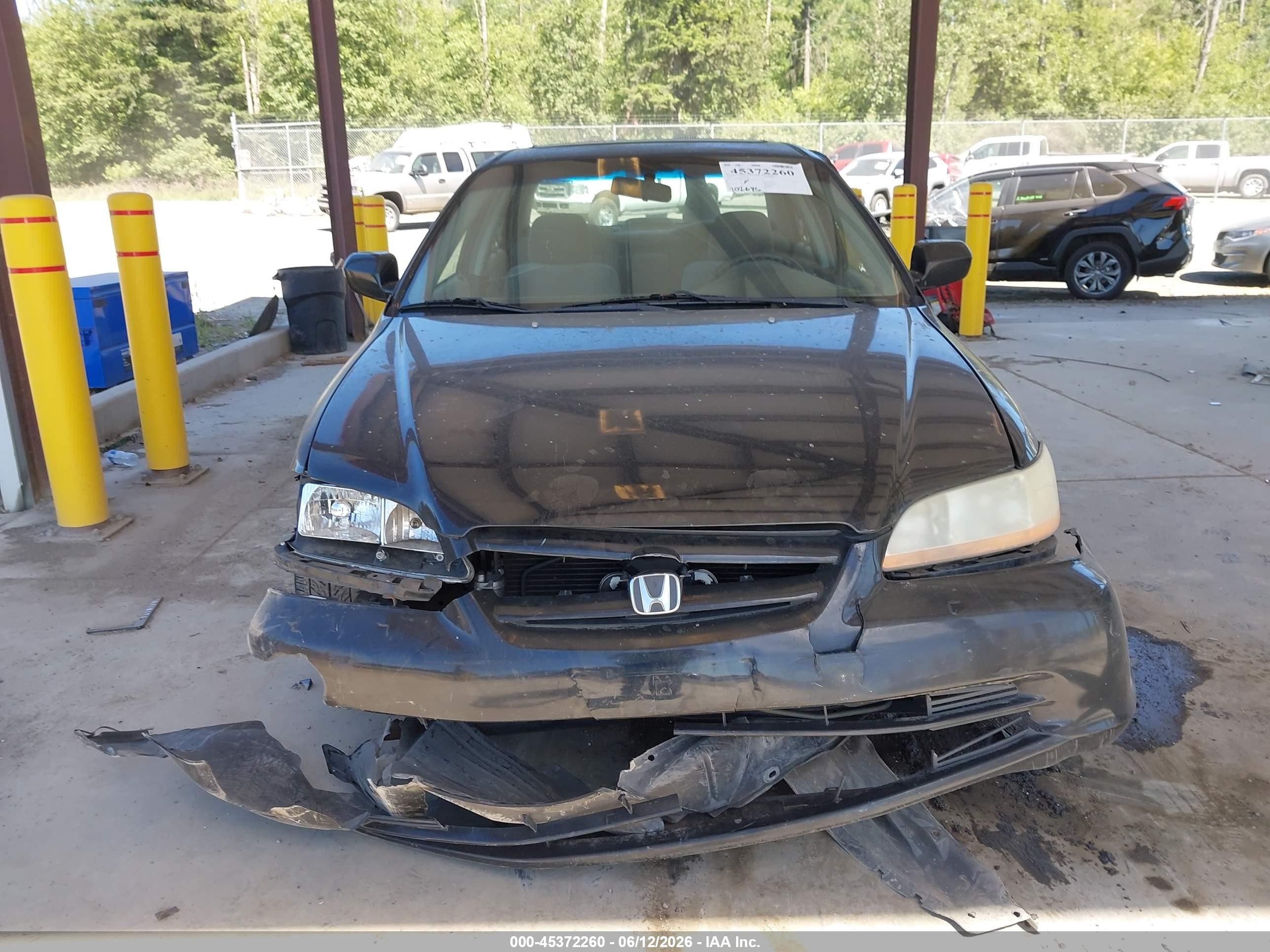 2002 Honda Accord 2.3 Ex/2.3 Se Black vin: 1HGCG66822A071286