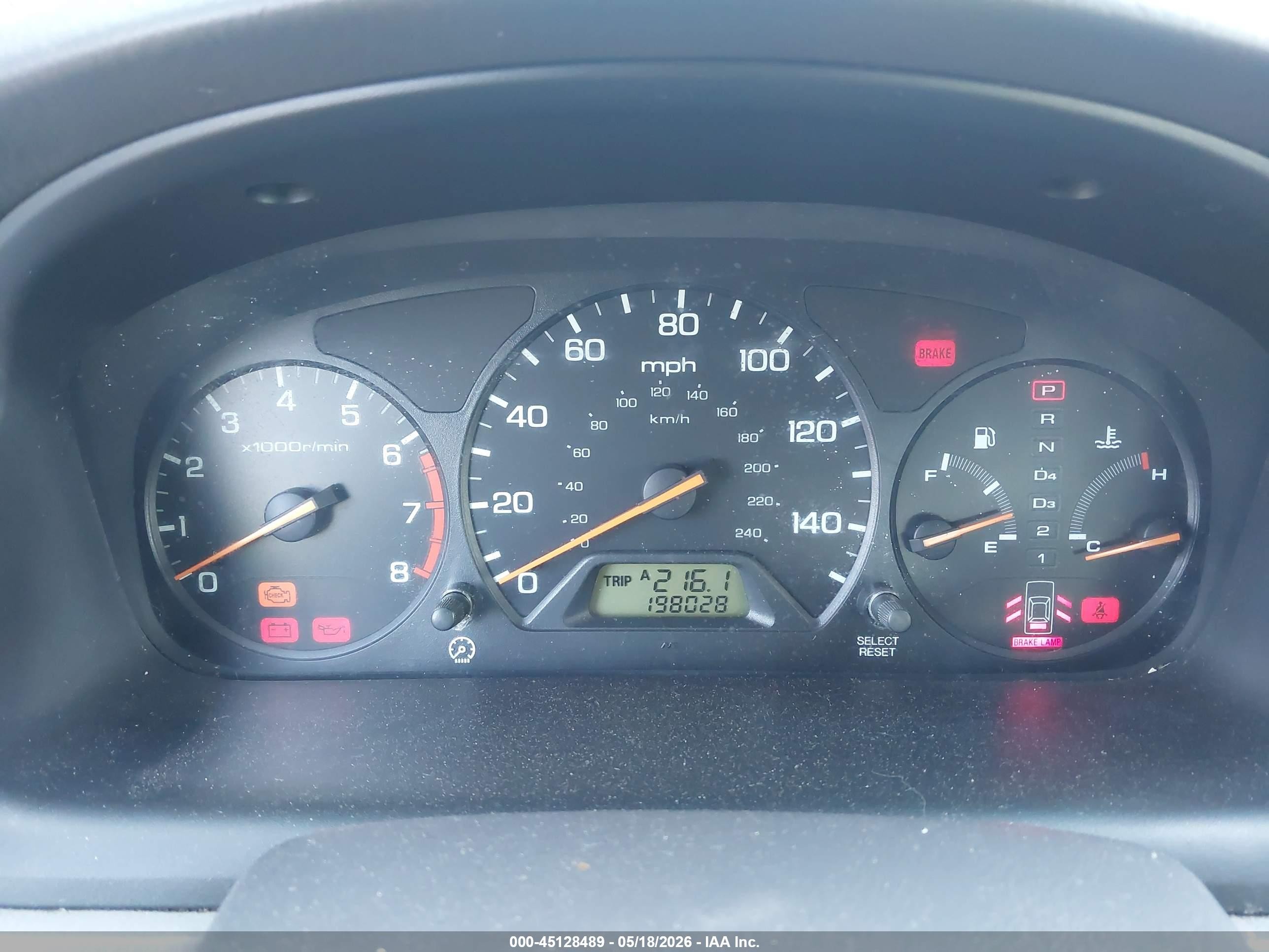 2002 Honda Accord 2.3 Ex/2.3 Se Silver vin: 1HGCG66822A075256