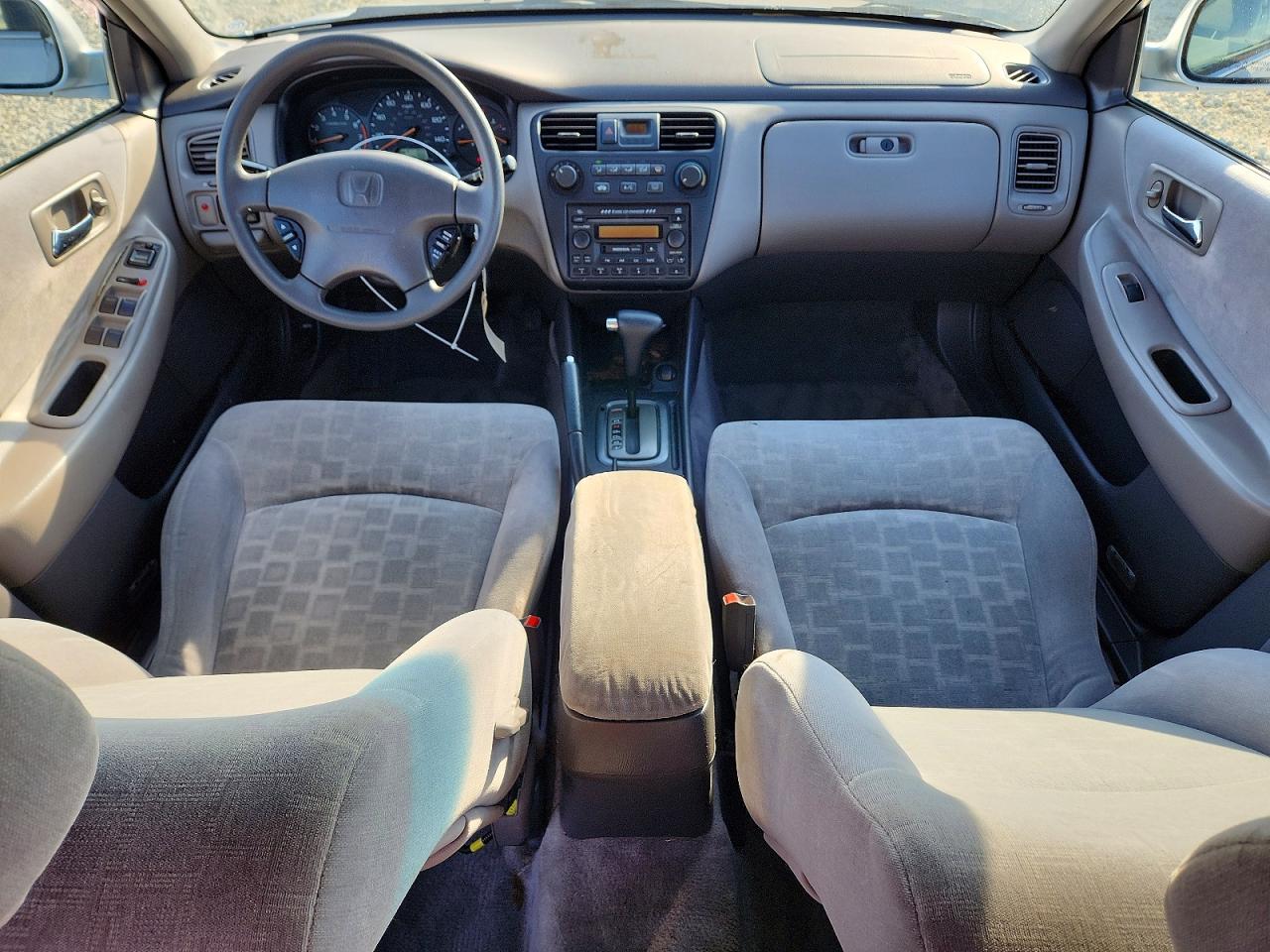 2002 Honda Accord Ex Silver vin: 1HGCG66822A147556