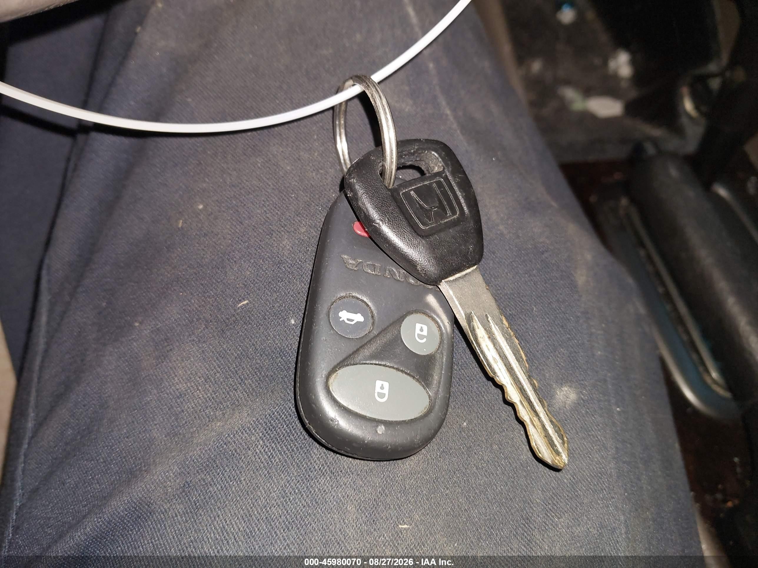 2002 Honda Accord 2.3 Ex/2.3 Se Красный vin: 1HGCG66822A154538