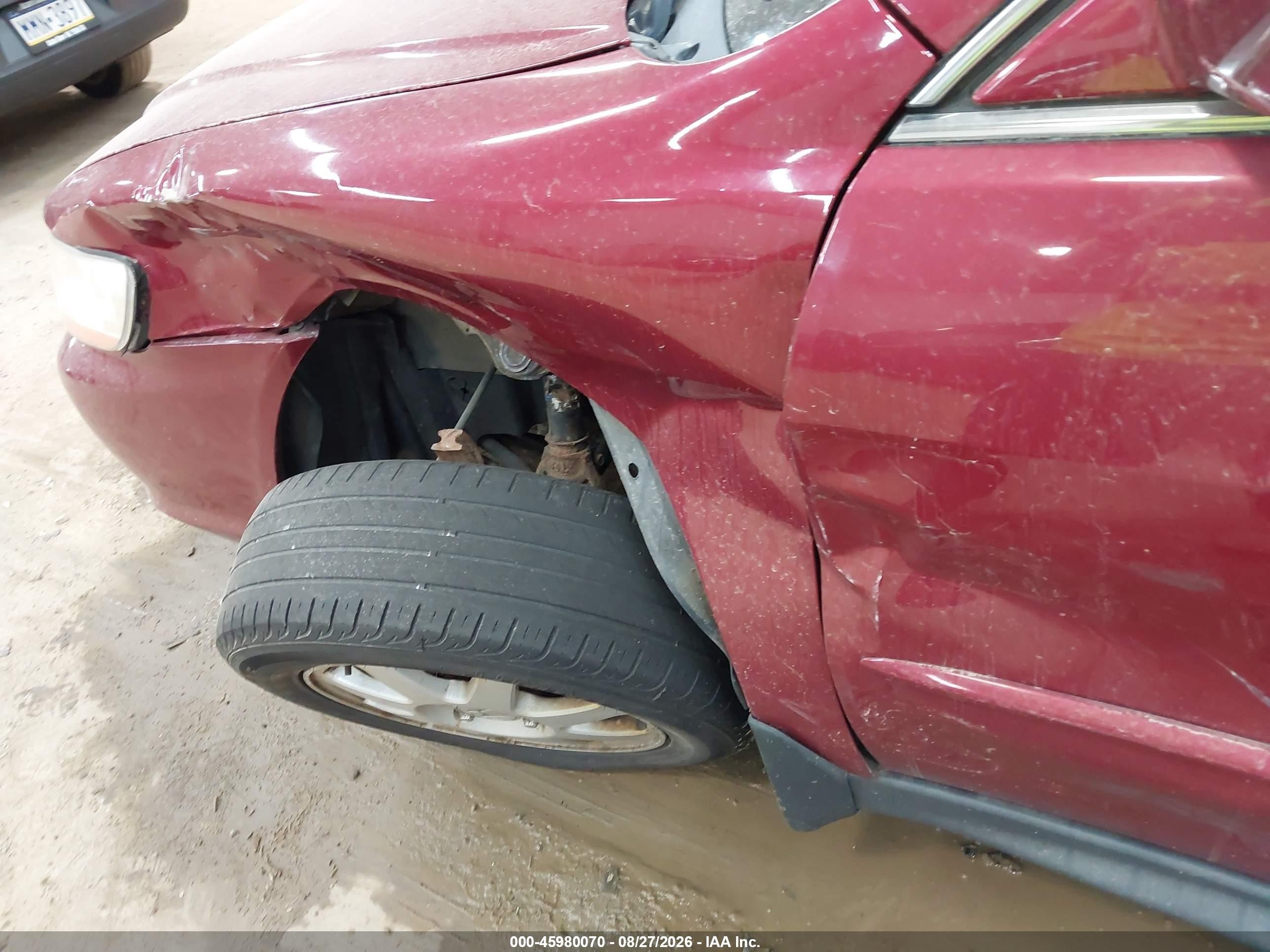 2002 Honda Accord 2.3 Ex/2.3 Se Красный vin: 1HGCG66822A154538