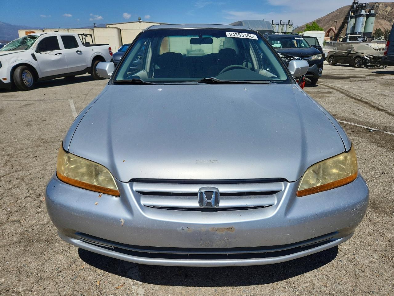 2001 Honda Accord Ex Gray vin: 1HGCG66851A096536