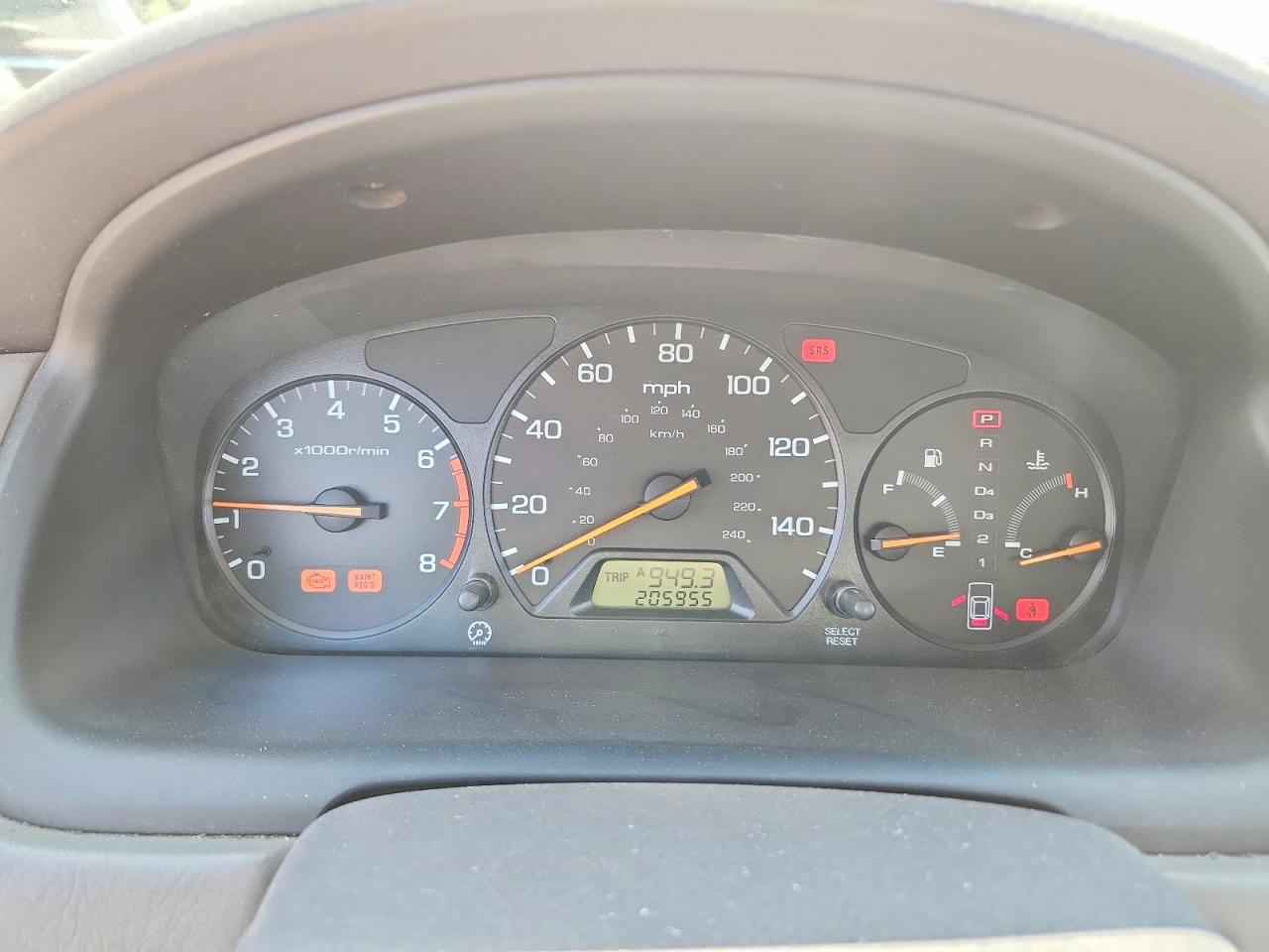 2001 Honda Accord Ex Gray vin: 1HGCG66851A096536