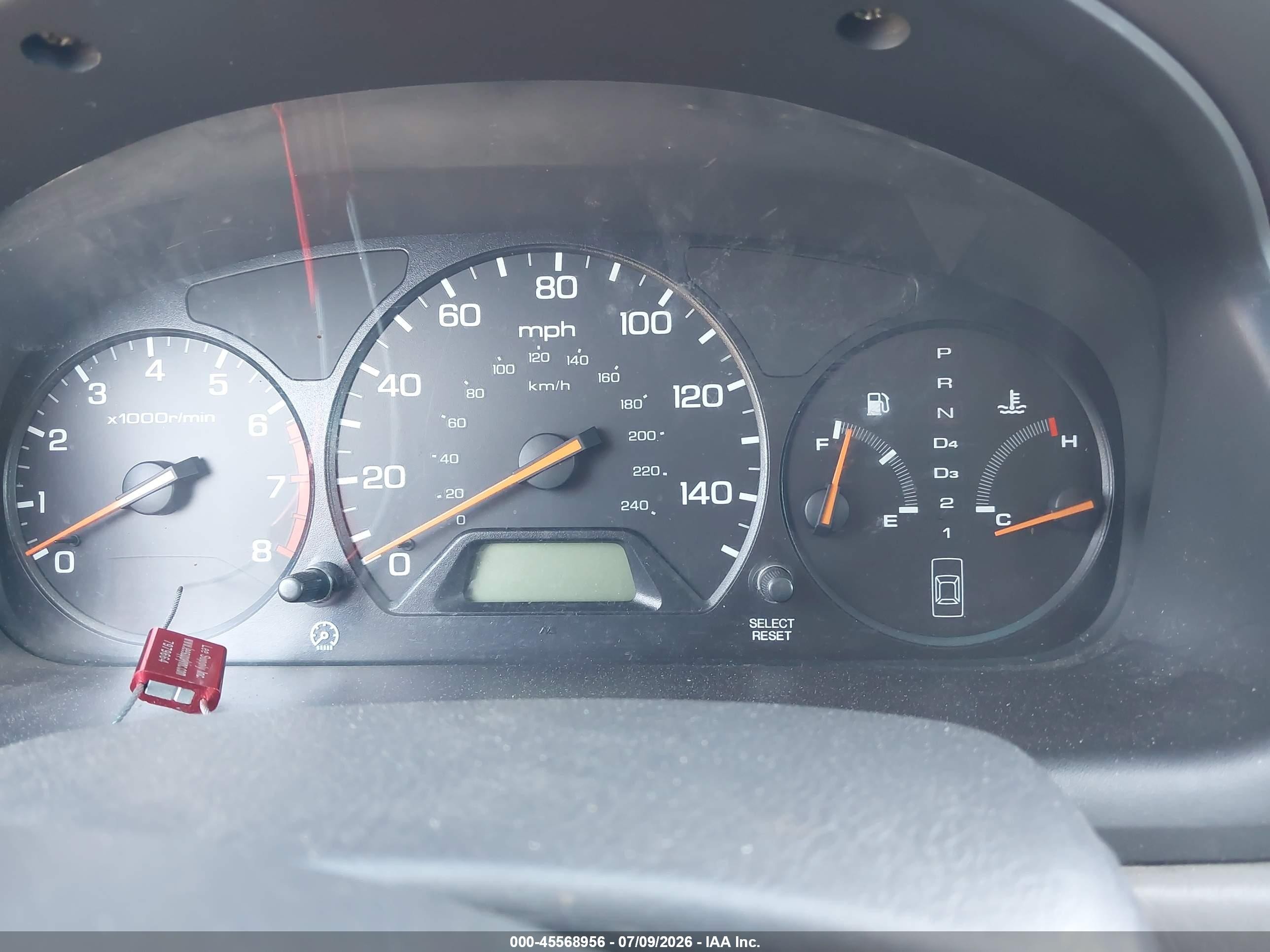 2002 Honda Accord 2.3 Ex/2.3 Se Silver vin: 1HGCG66852A017478