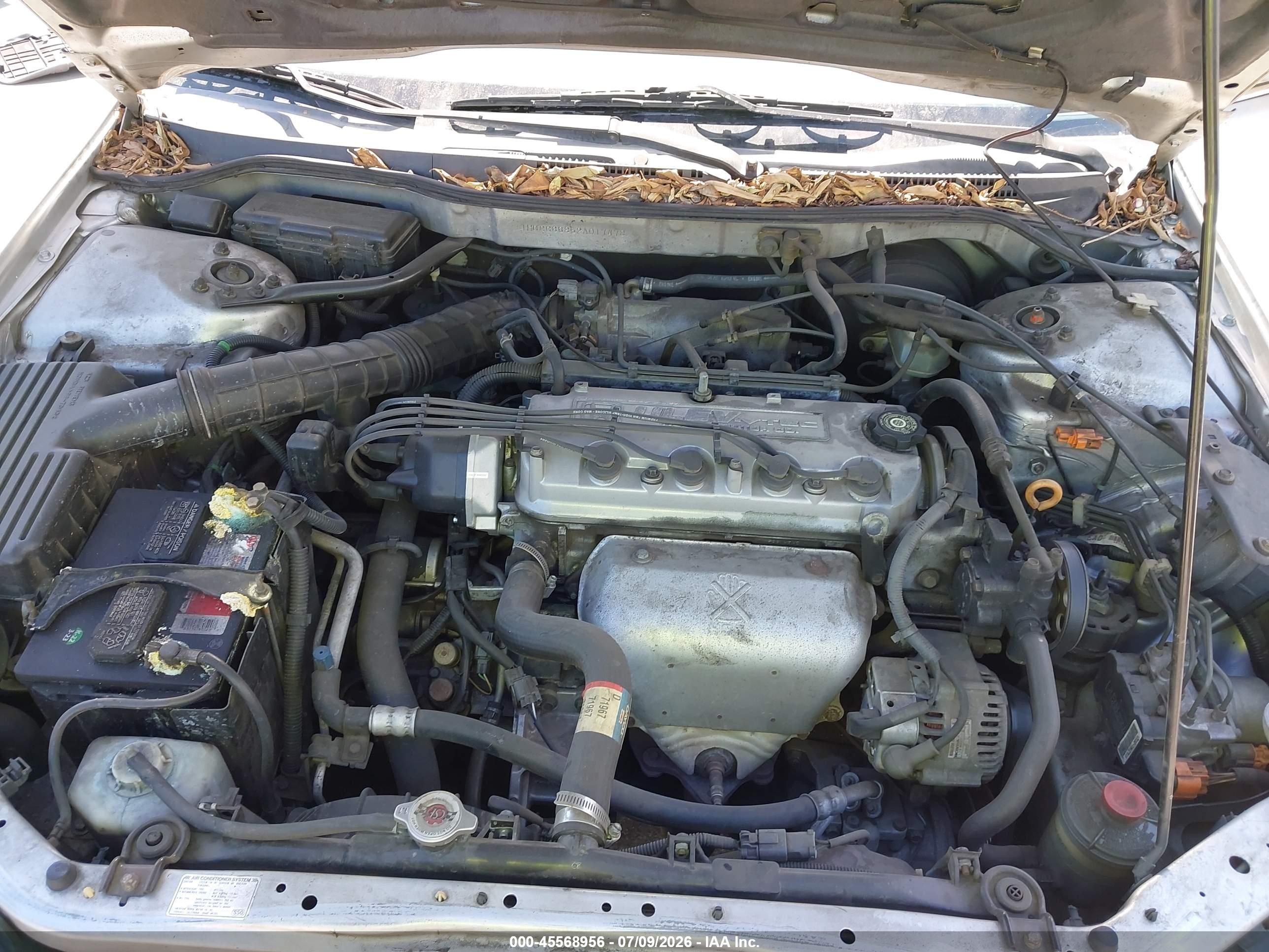 2002 Honda Accord 2.3 Ex/2.3 Se Silver vin: 1HGCG66852A017478