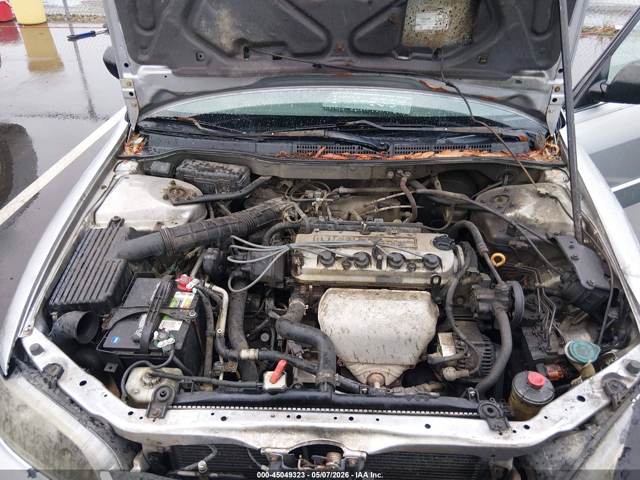 2002 Honda Accord 2.3 Ex/2.3 Se Silver vin: 1HGCG66852A067300