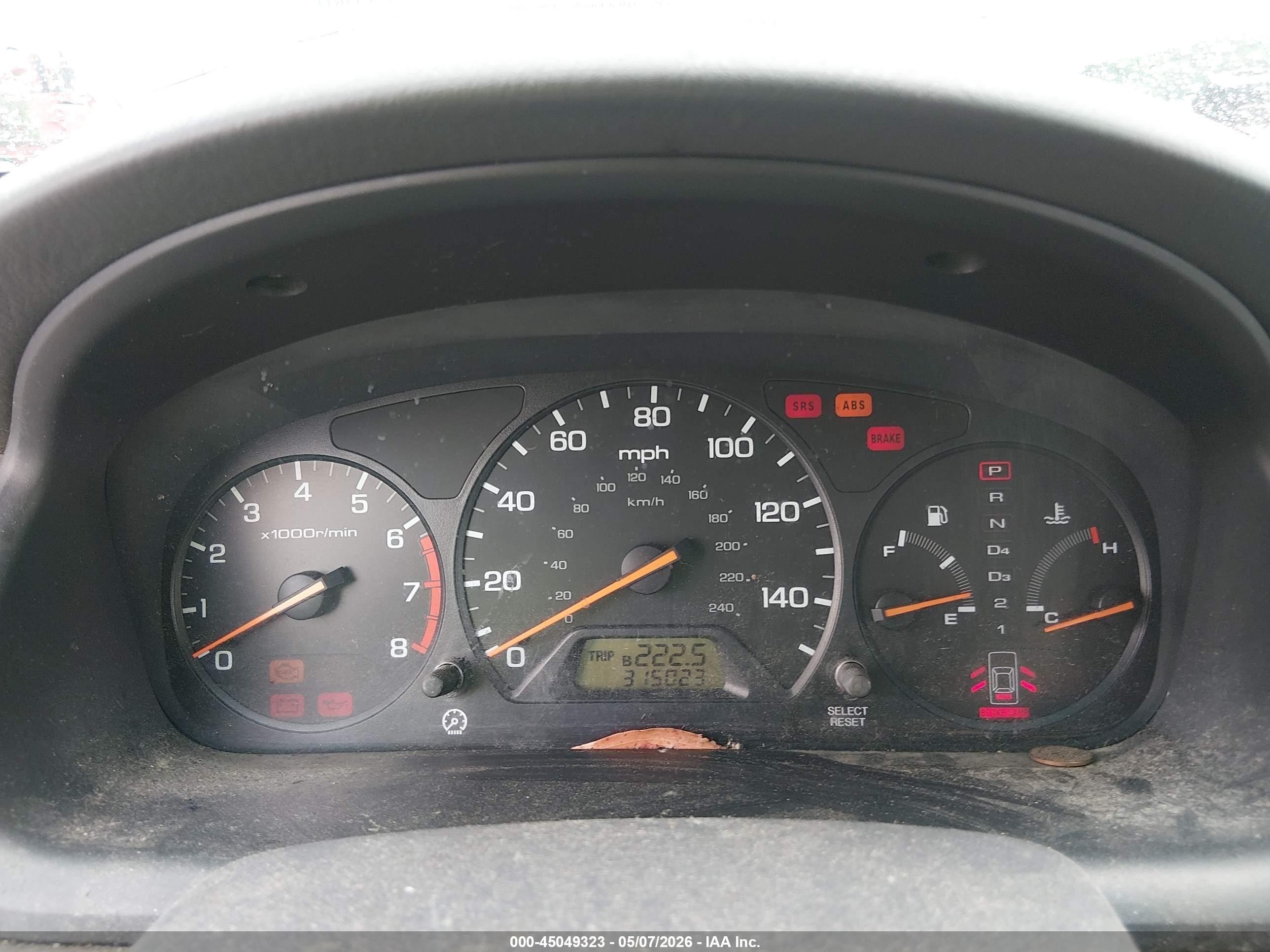 2002 Honda Accord 2.3 Ex/2.3 Se Silver vin: 1HGCG66852A067300