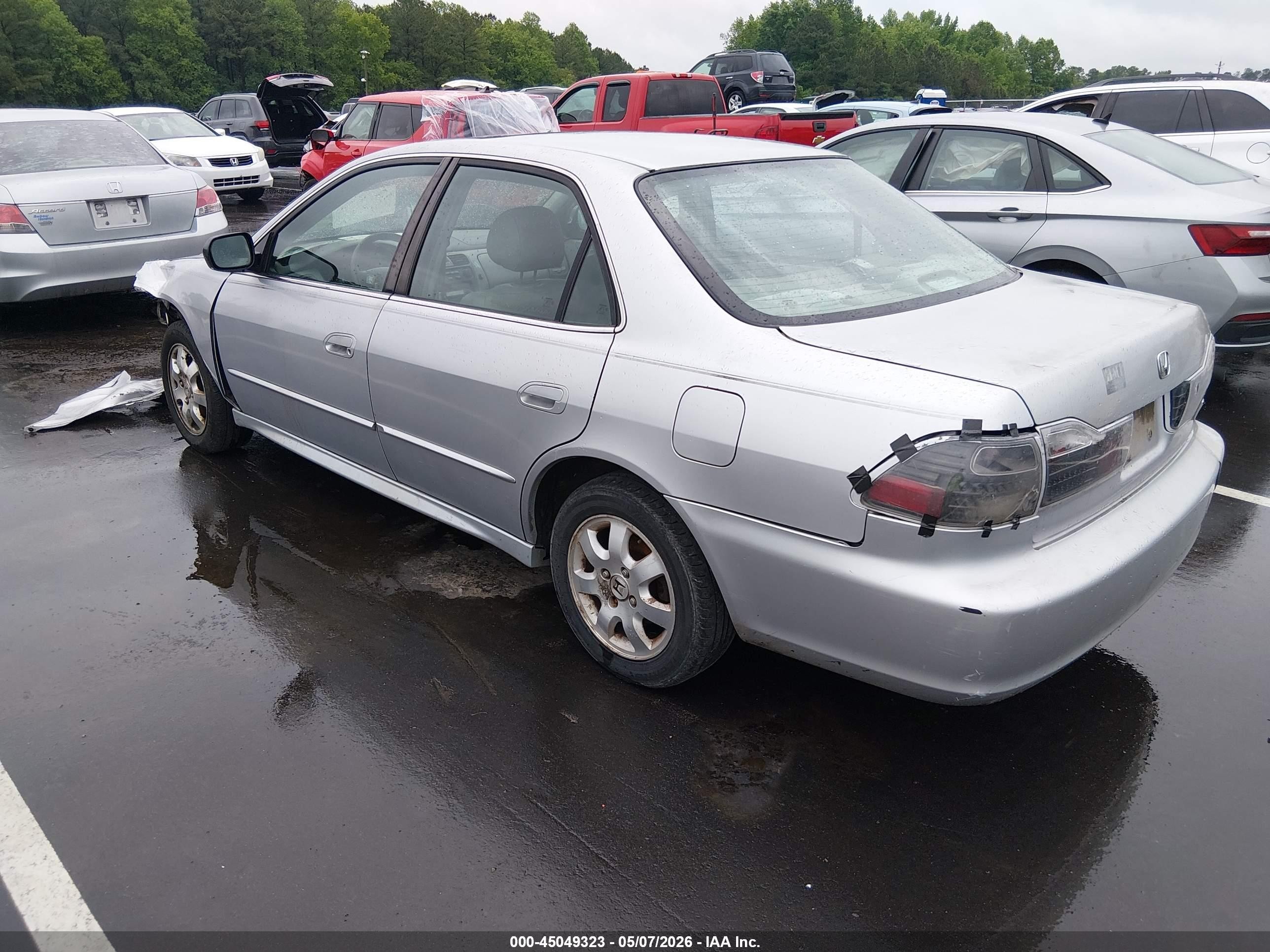 2002 Honda Accord 2.3 Ex/2.3 Se Silver vin: 1HGCG66852A067300