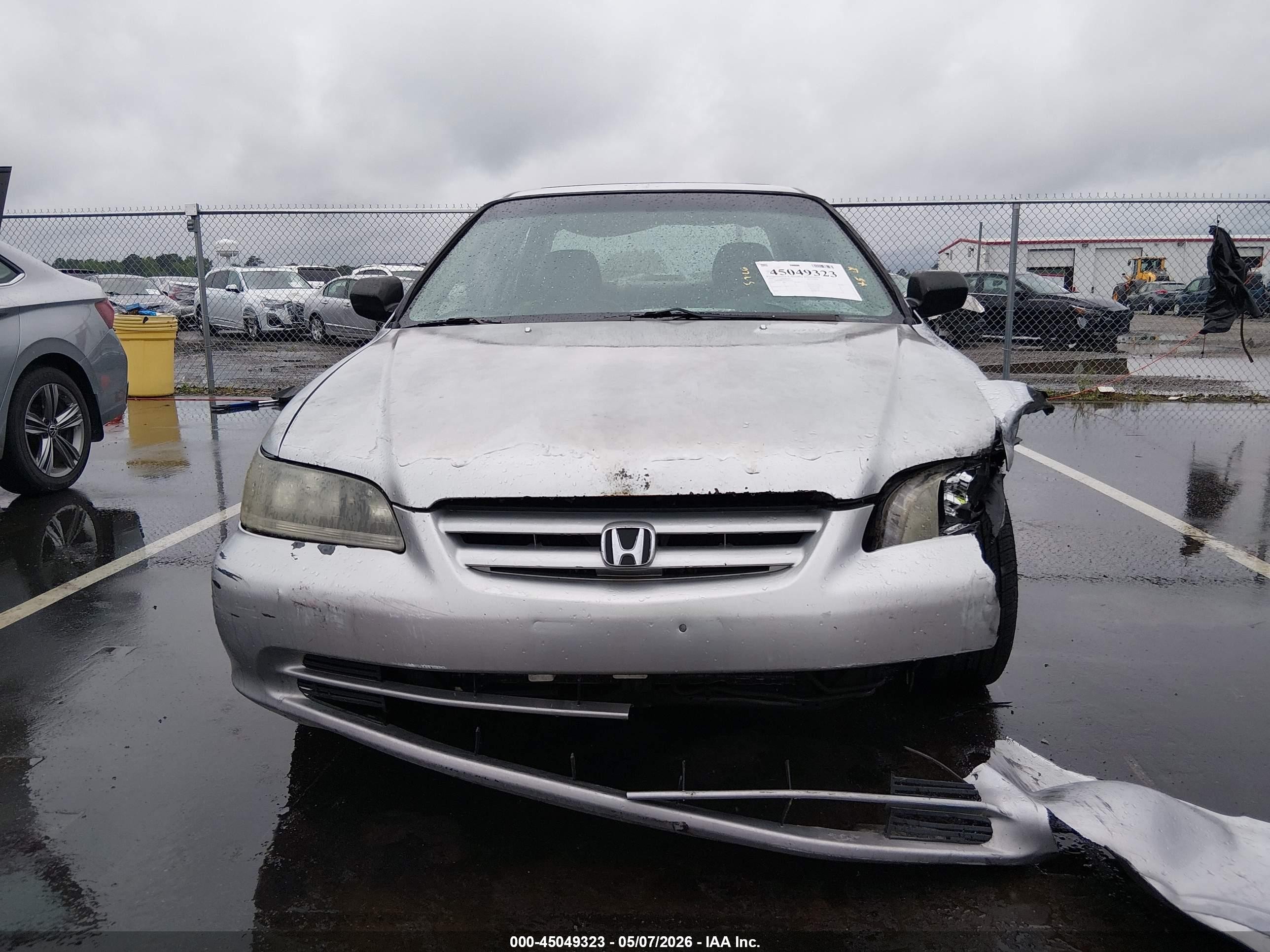 2002 Honda Accord 2.3 Ex/2.3 Se Silver vin: 1HGCG66852A067300