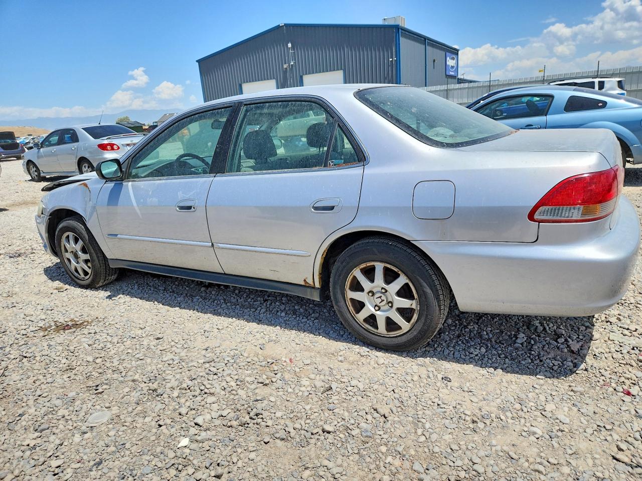 2002 Honda Accord Ex Silver vin: 1HGCG66852A134722